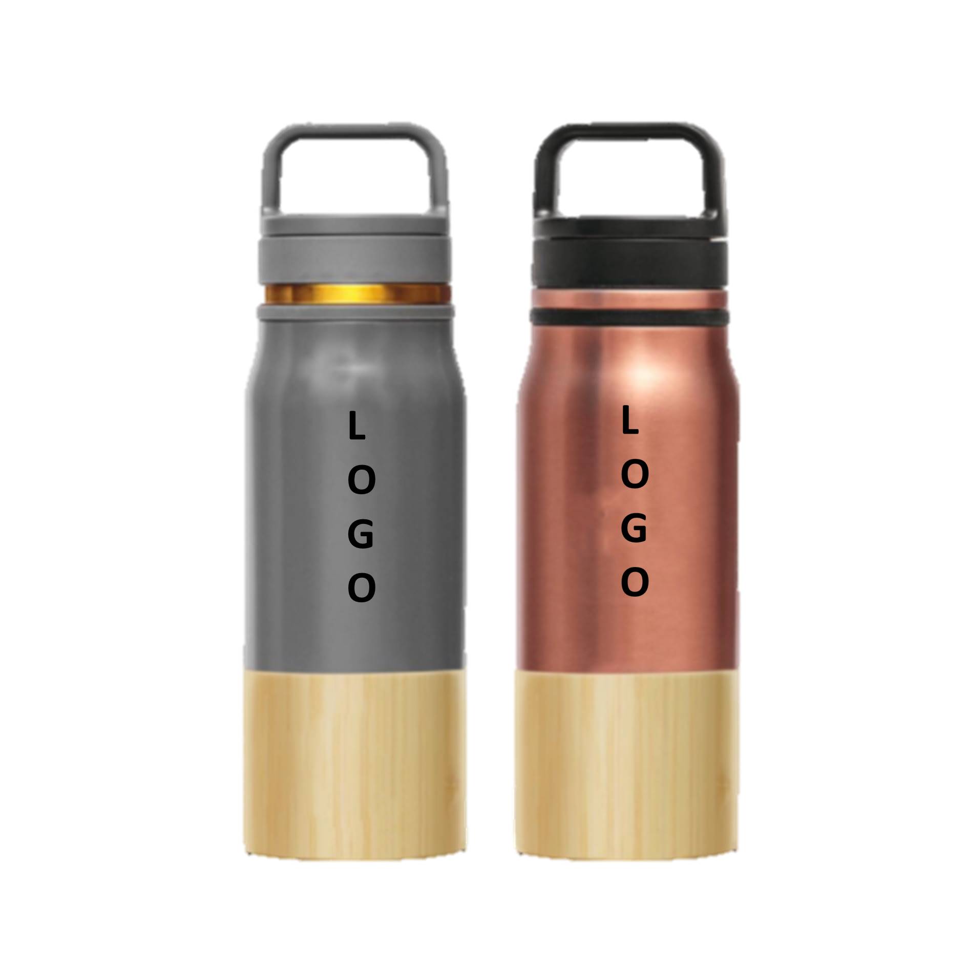 Portable Stainless Steel 22 Oz. Tumbler w/Handle 3