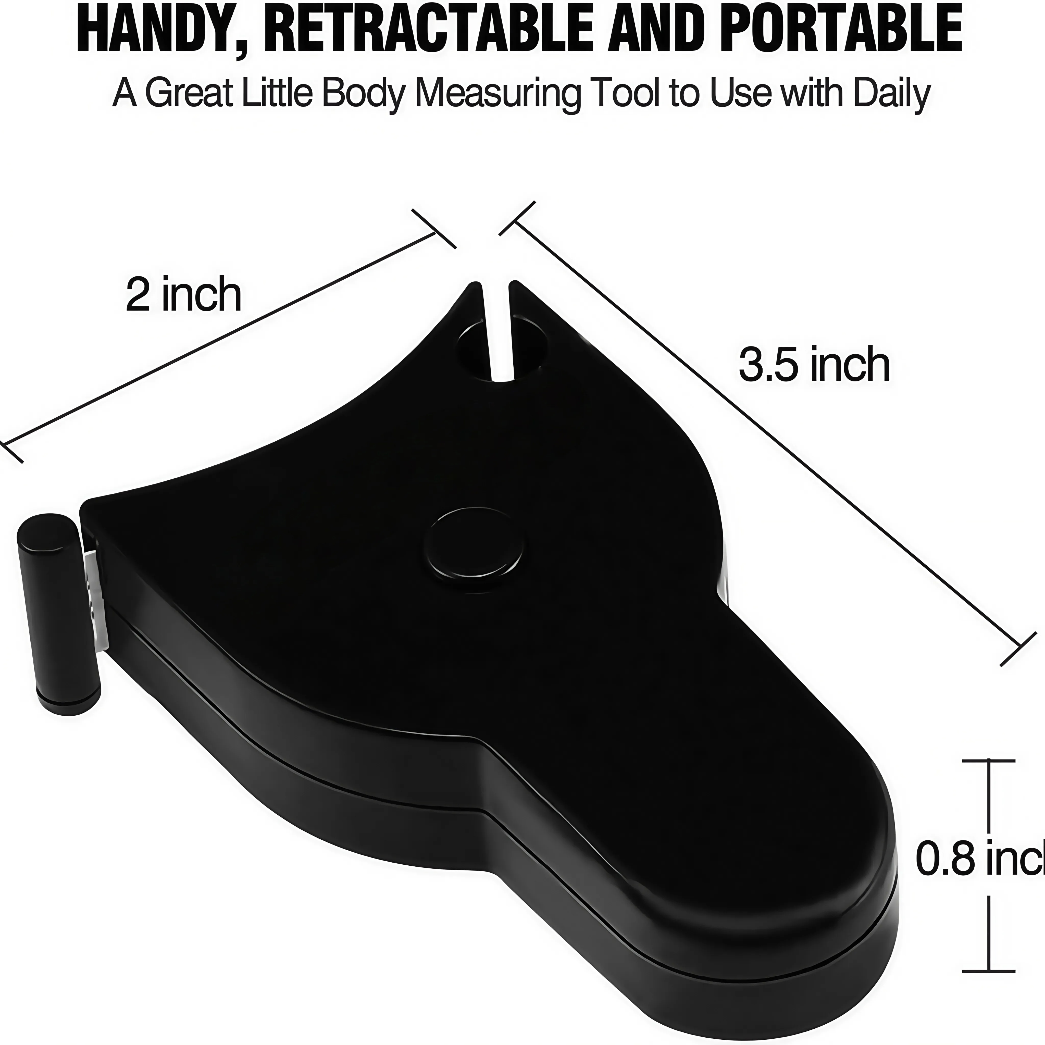 60'' Body Measuring Tape Automatic Lock And Eject Retract 12