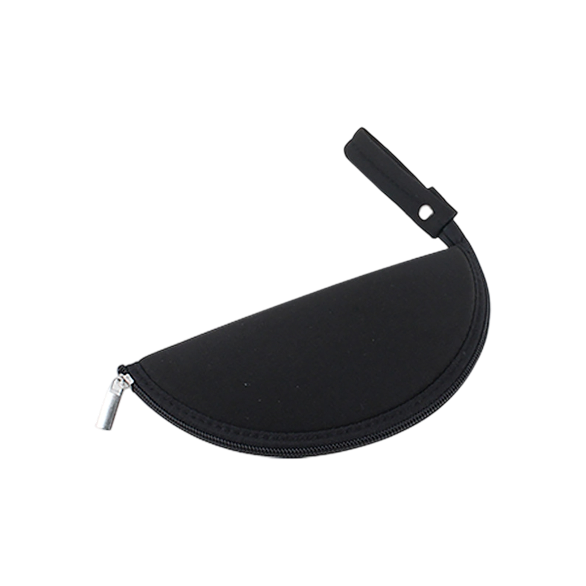Zipper Mouse Storage Pouch With Mouse Pad Function 7.87" Diameter 8