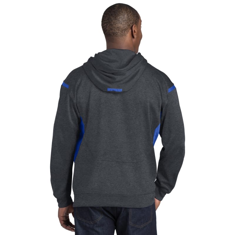 Sport-Tek Tech Fleece Colorblock Hooded Sweatshirt. 31