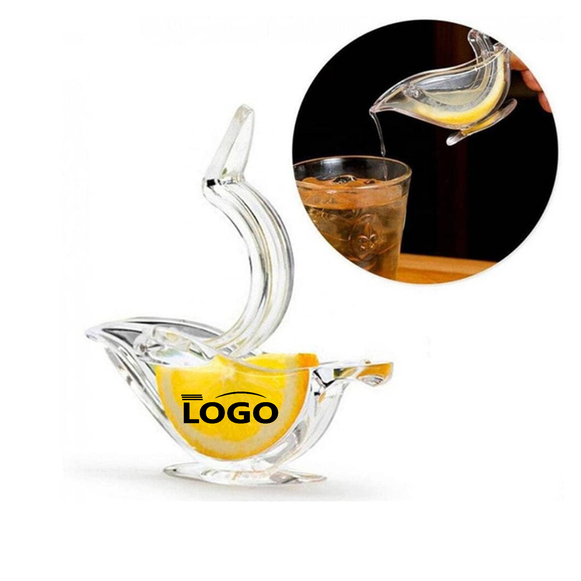 Acrylic Manual Lemon Juicer With Your Logo 3
