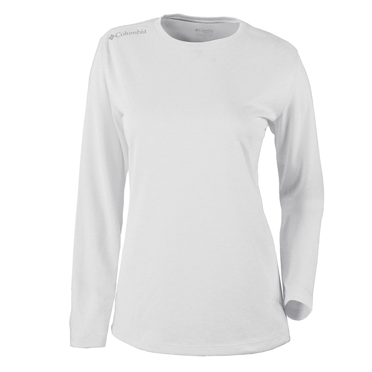Columbia Ladies Omni Wick Shotgun Long Sleeve 10