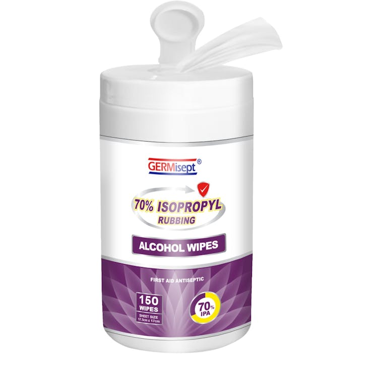 70% Isopropyl Alcohol Wipes - 150 Wipes