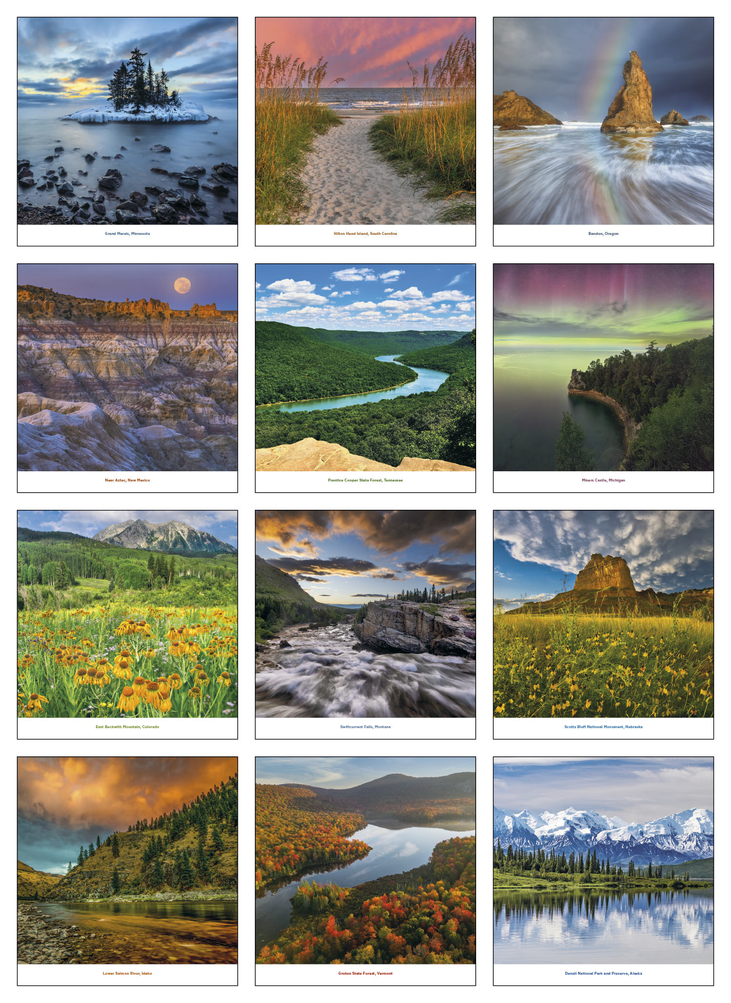 Triumph® Calendars Beautiful America Calendar 50