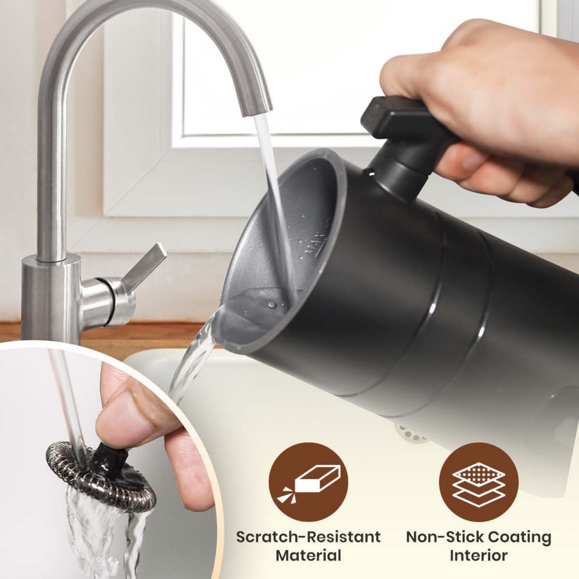 4 in 1 Multi-Functional Milk And Coffee Frother 5