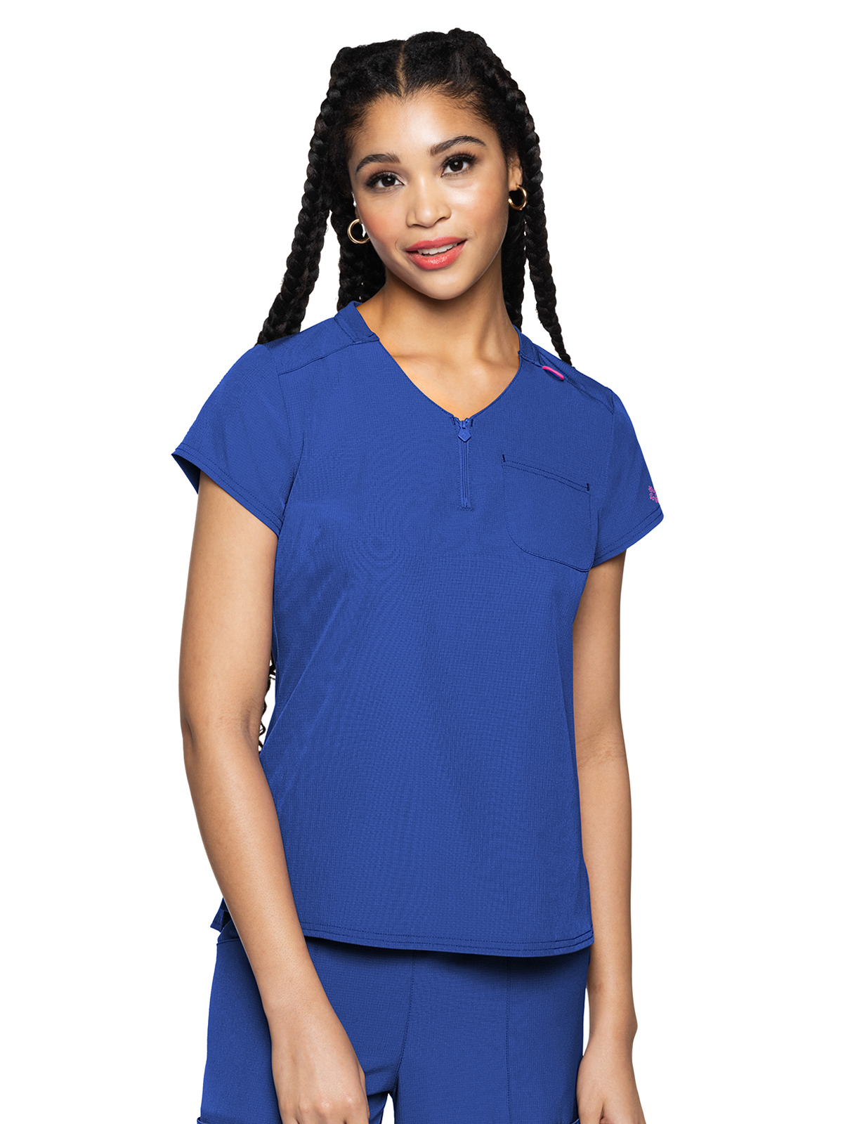 Med Couture - MC AMP - Women's 1-Pocket V-Neck Top 35