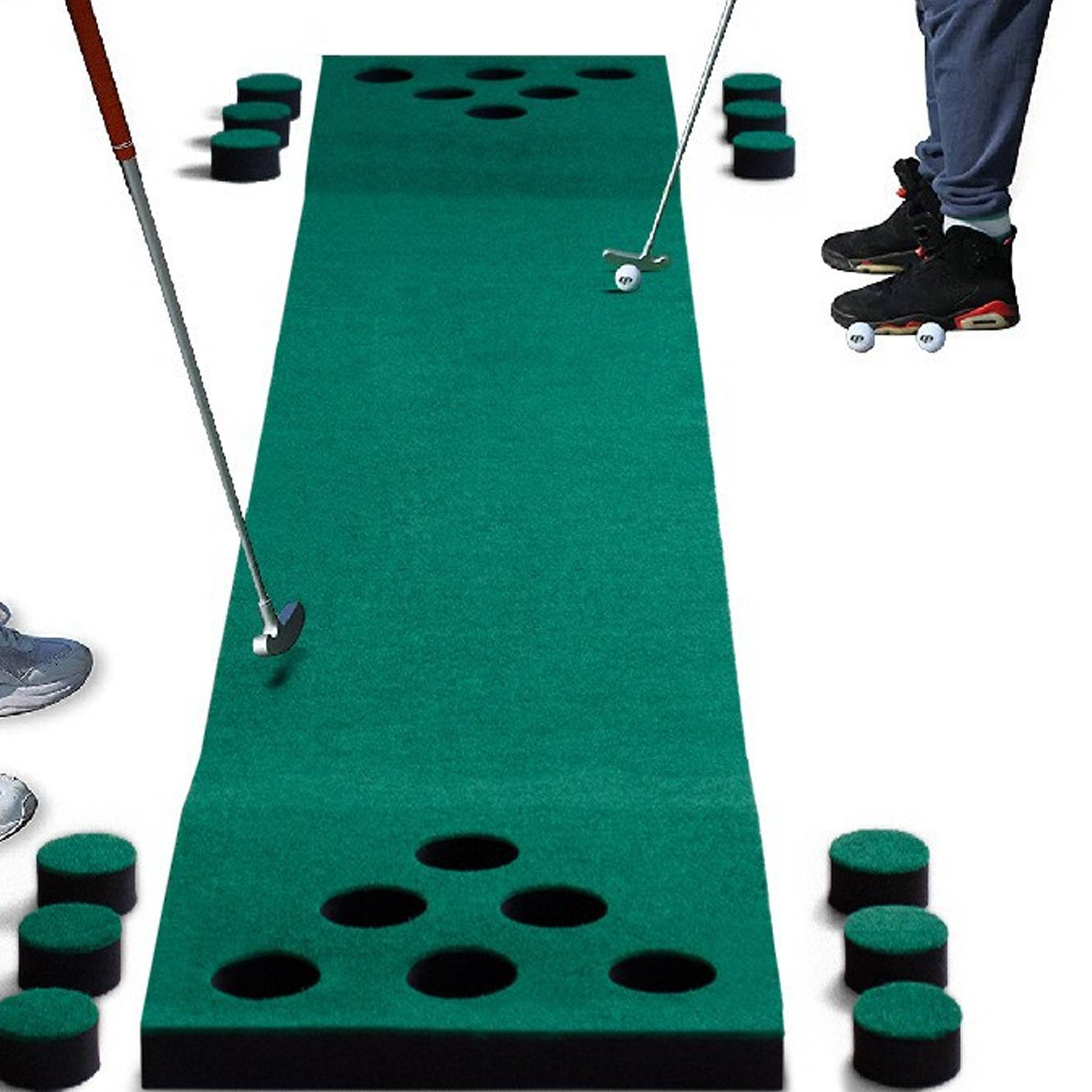 Golf Putter Mat Set 6