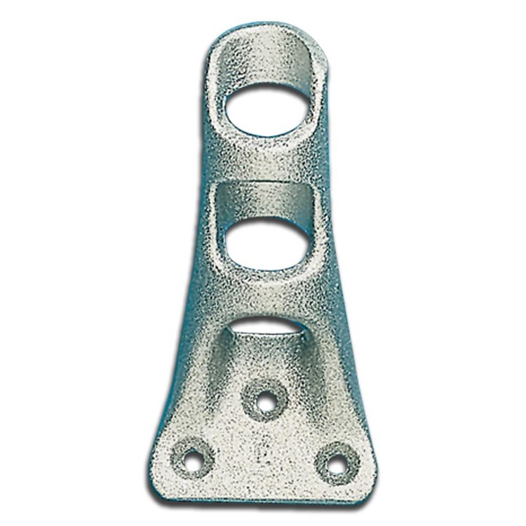 WB Aluminum Bracket - 1/2" Silver 1