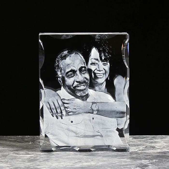 Custom 3d Crystal Photo Frame 4