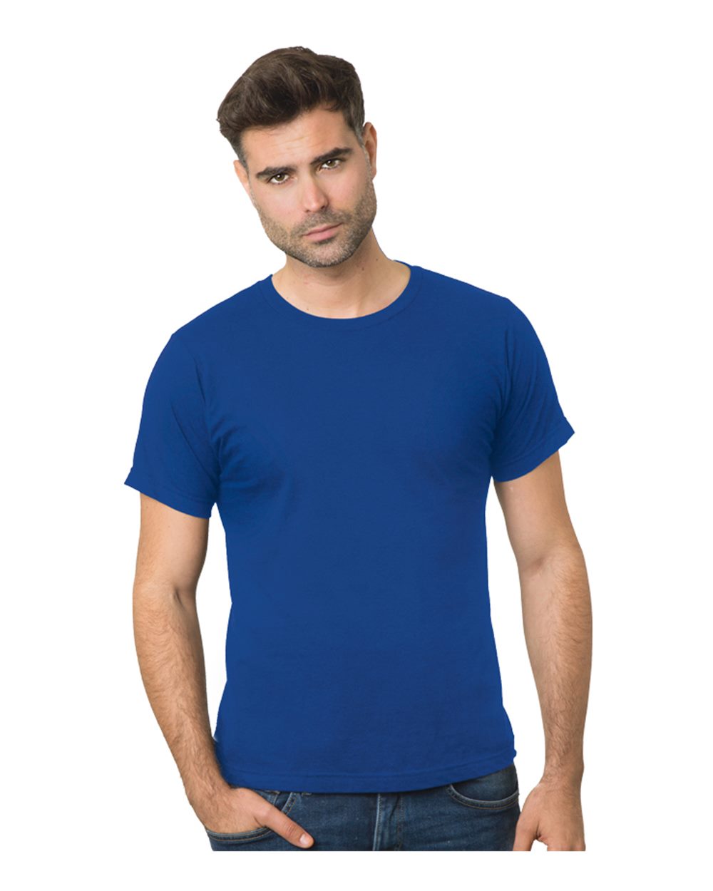 Unisex Fine Jersey T-Shirt - 9500 6