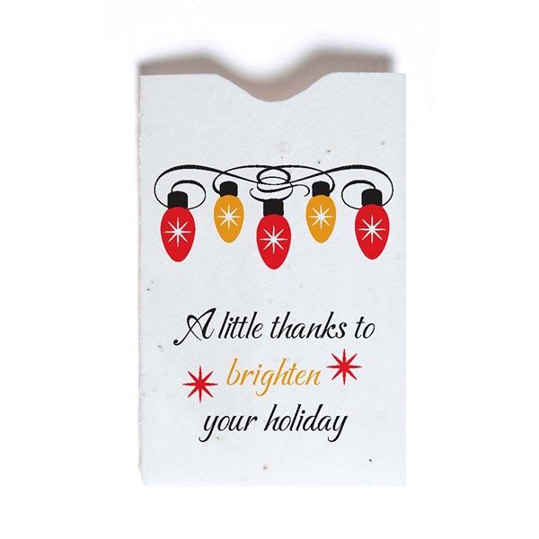 Seed Paper Gift Card Sleeve 3