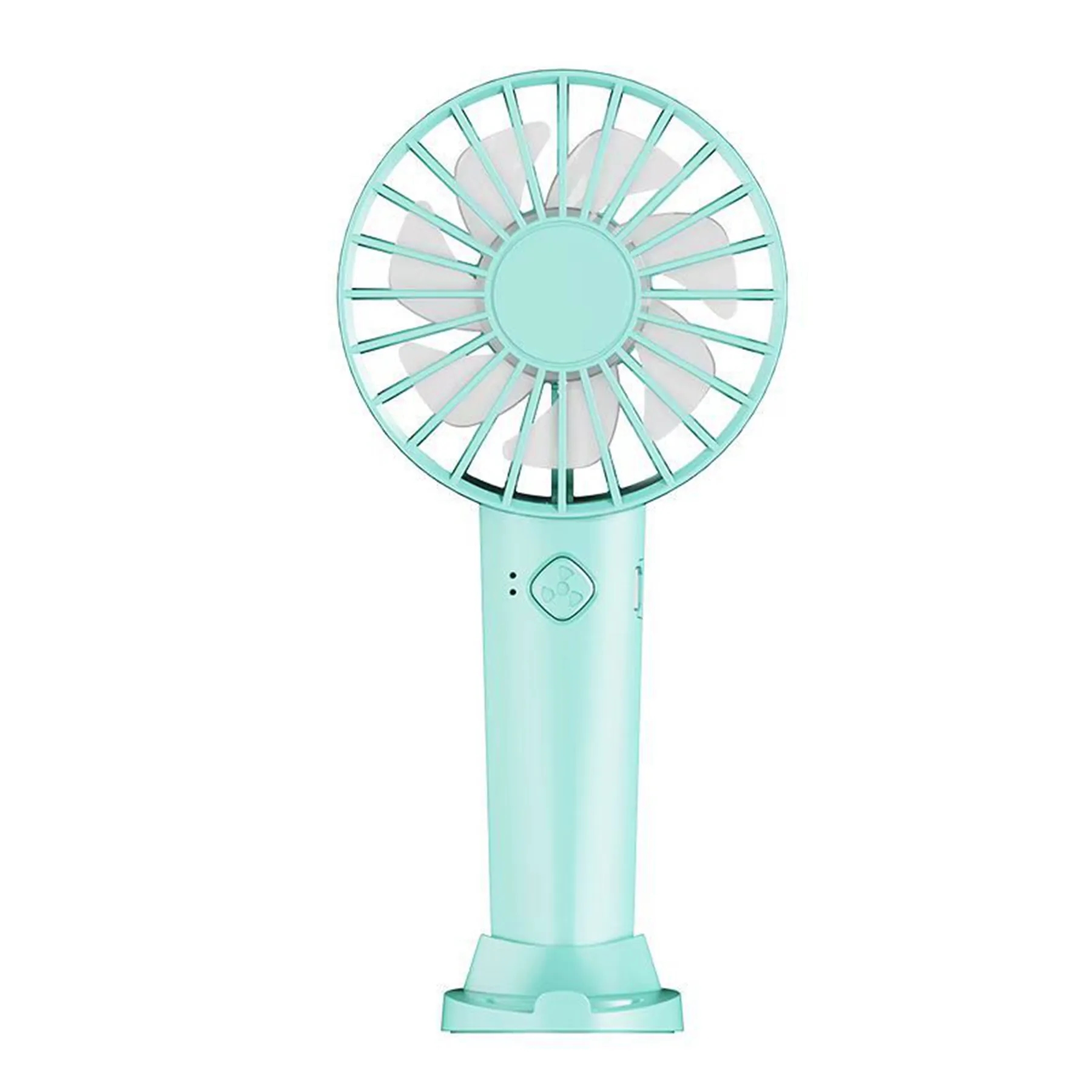 500 mAh Rechargeable Hand Held Fan with Phone Holder 3