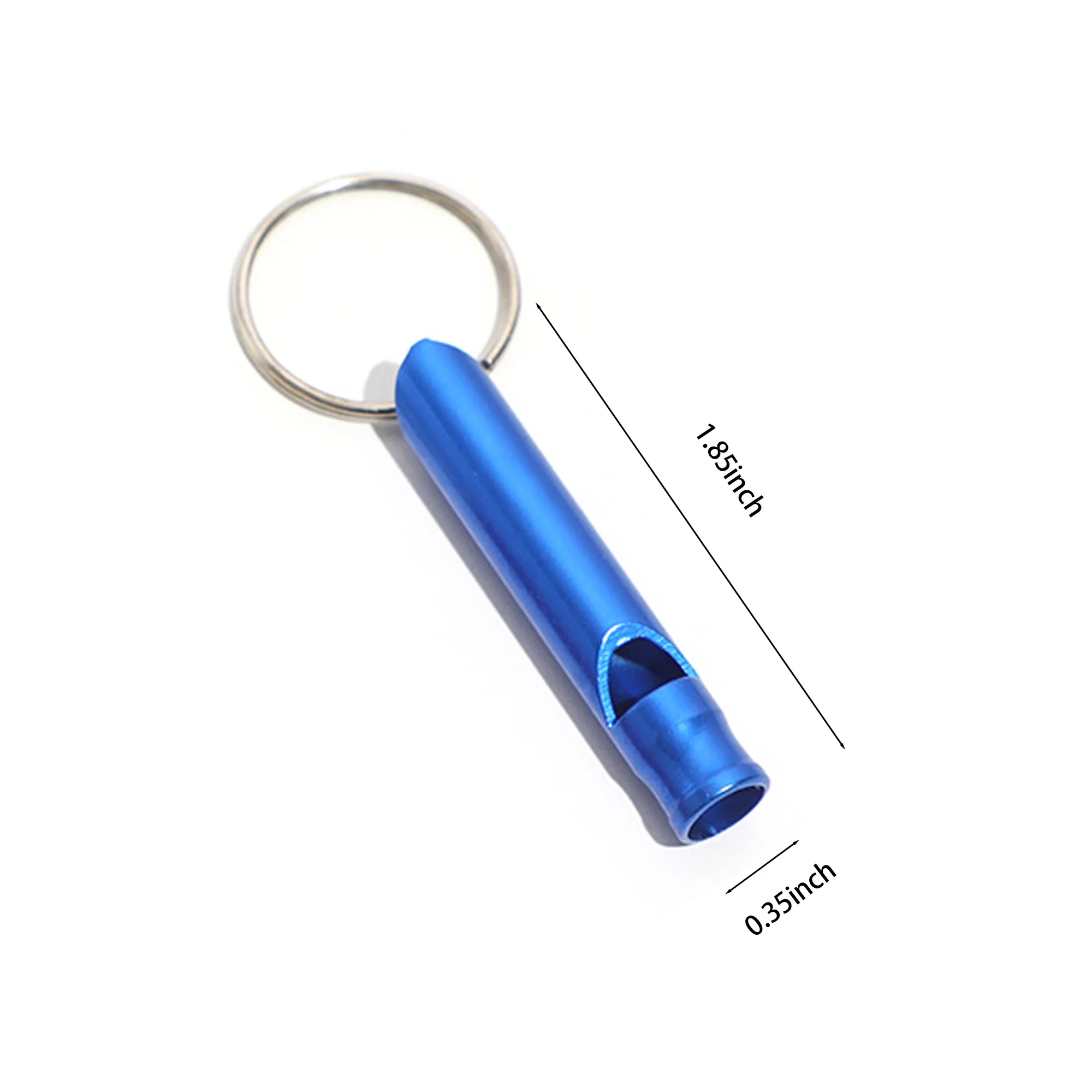 Sharp Loud Outdoor survival metal Mini Whistle MOQ 100PCS 3