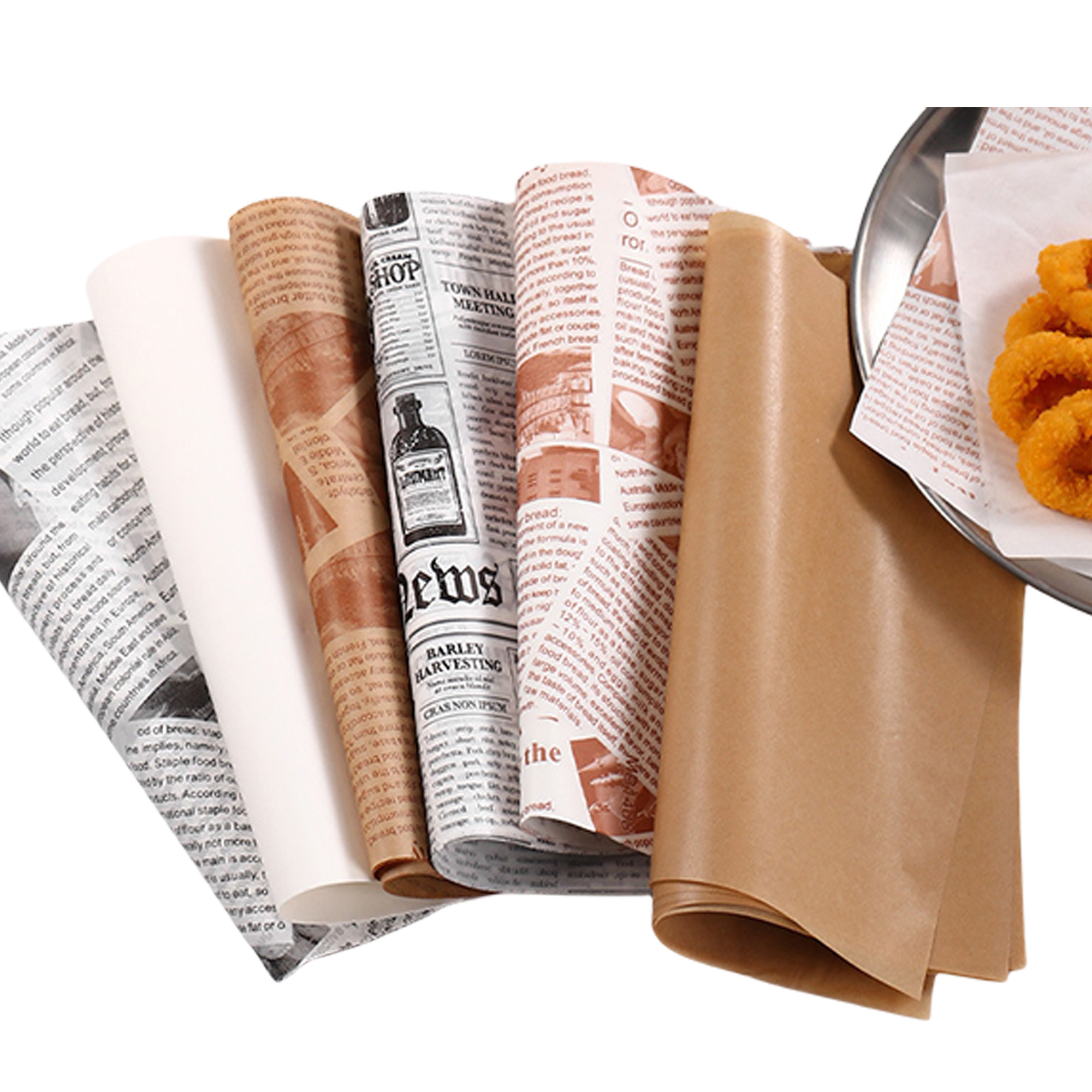 Custom Sandwich Wrapping Paper/Hamburger Paper 2