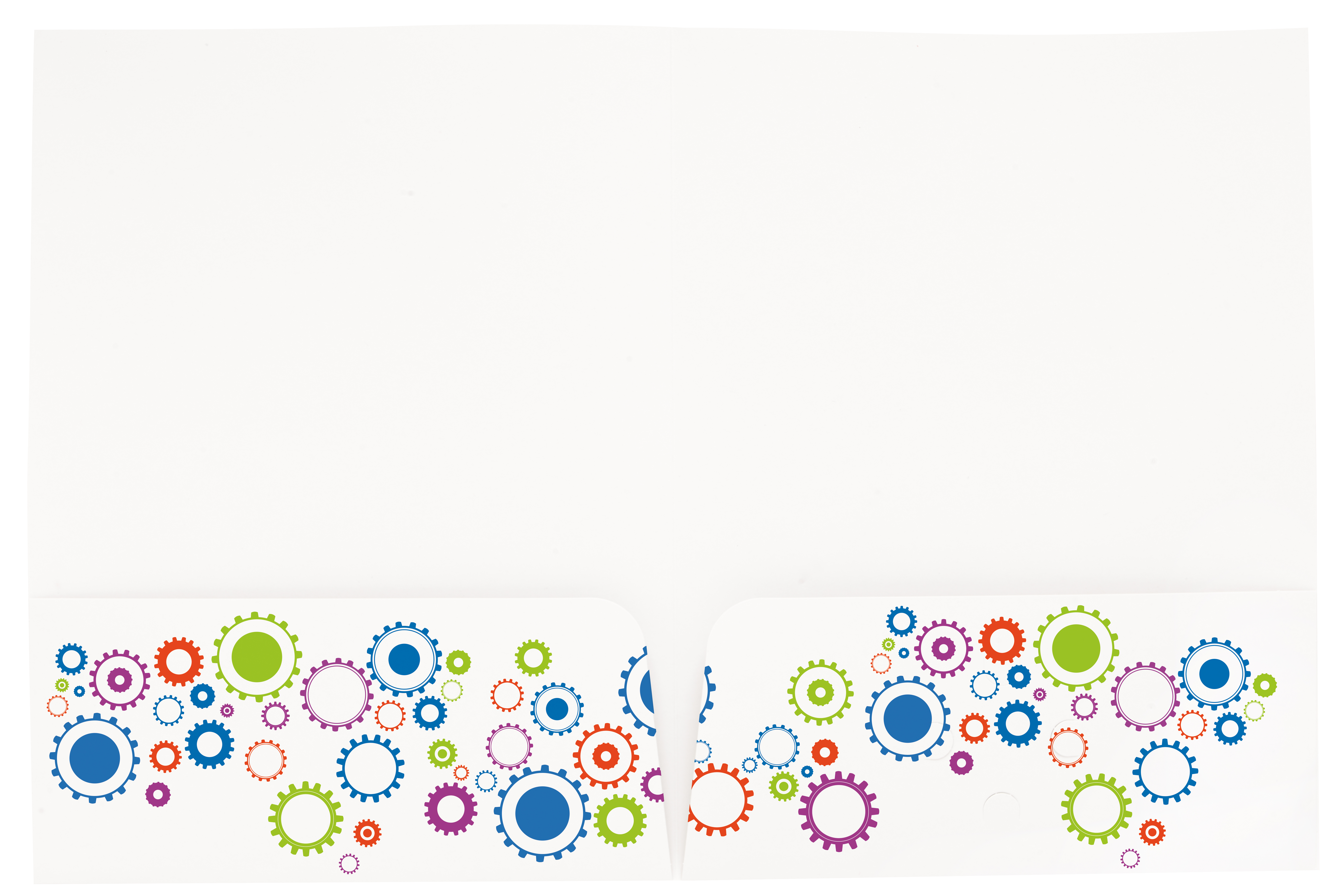 Good Value™ Full-Color Paper Folder 6