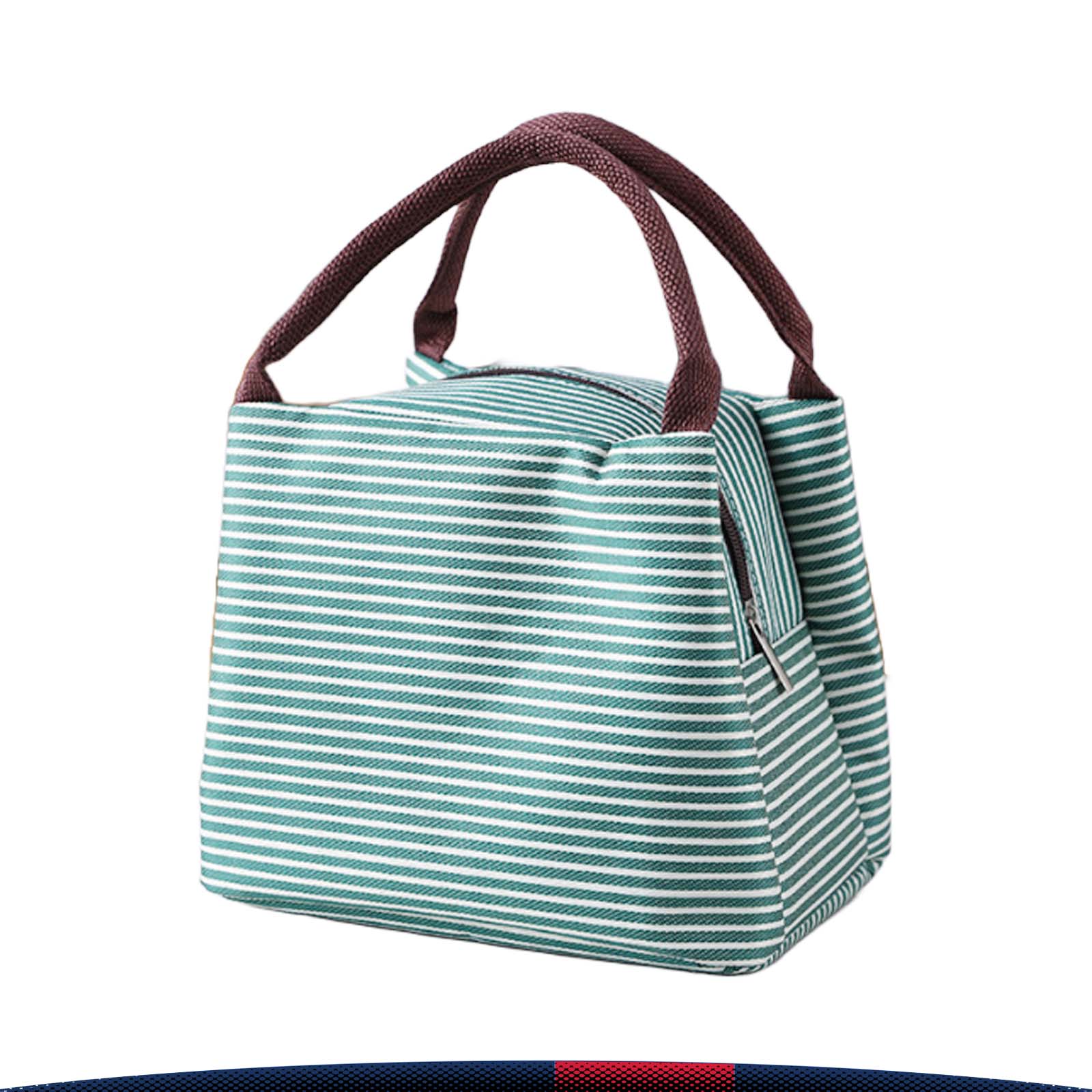 Stripe Cooler Tote Bag 5