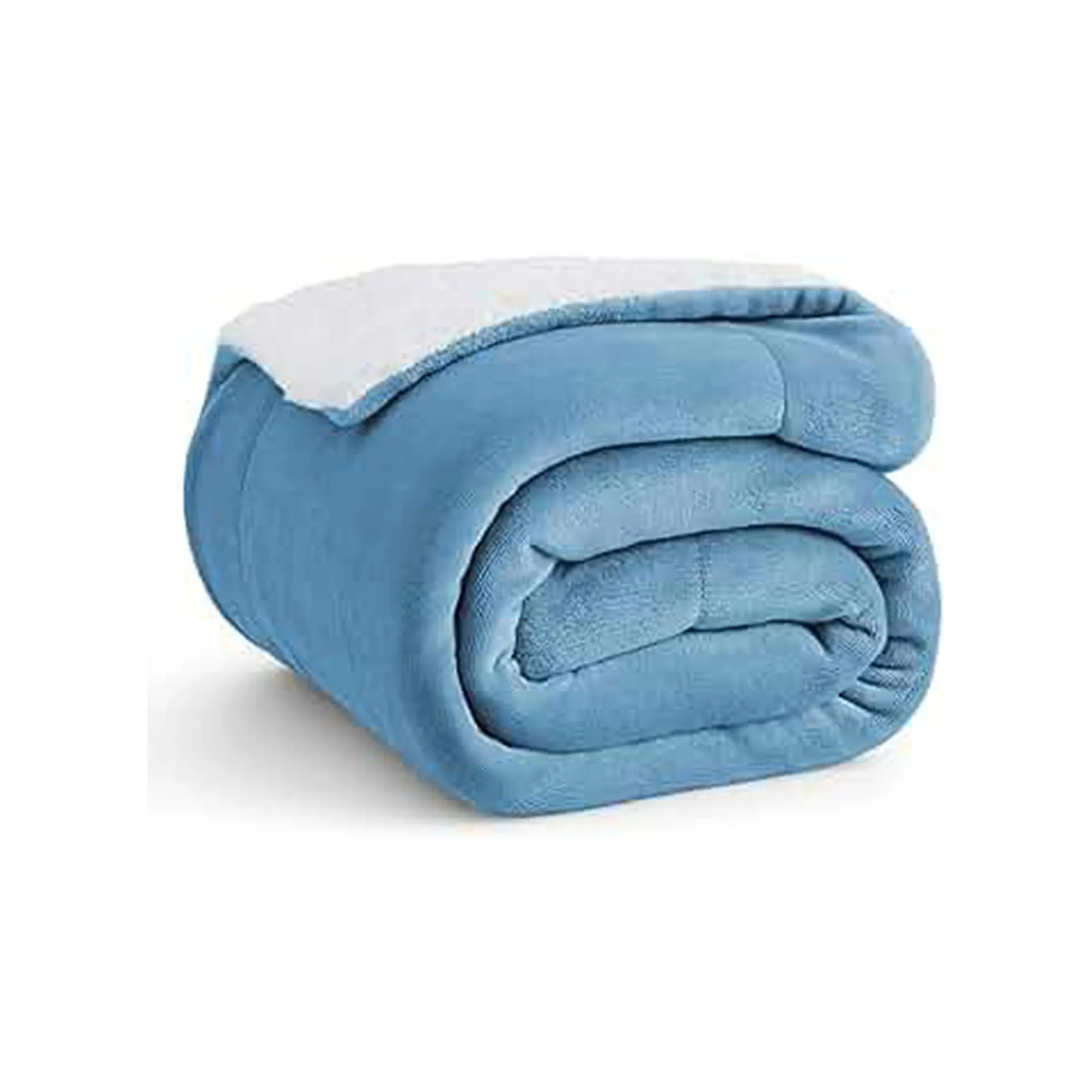 Soft Sherpa Fleece Throw Blanket 50"L x 60"W 17