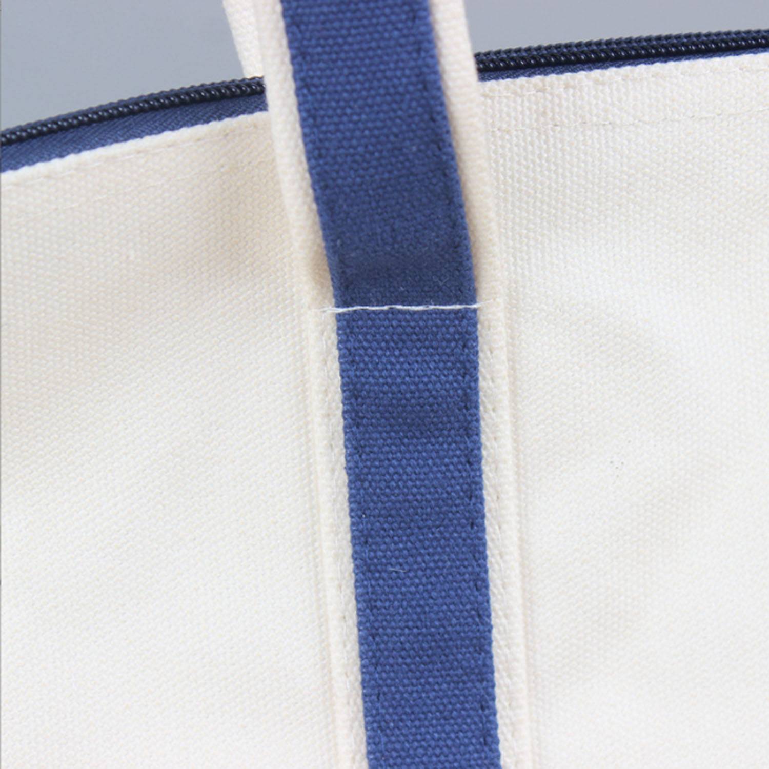 Natural Reusable Canvas Tote Bag, custom tote bag with logo imprint 4