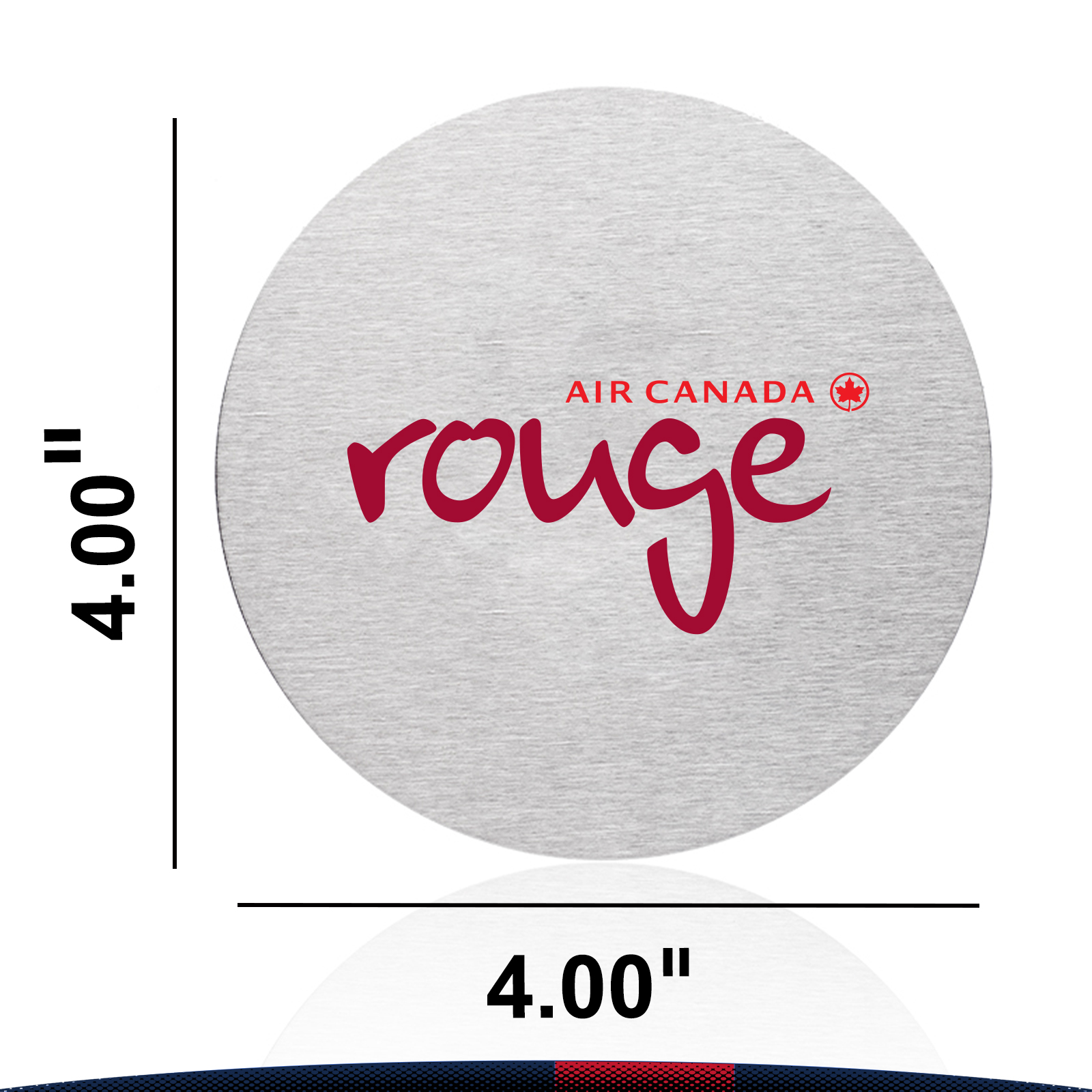 Vede Stainless Steel Round Coasters 3