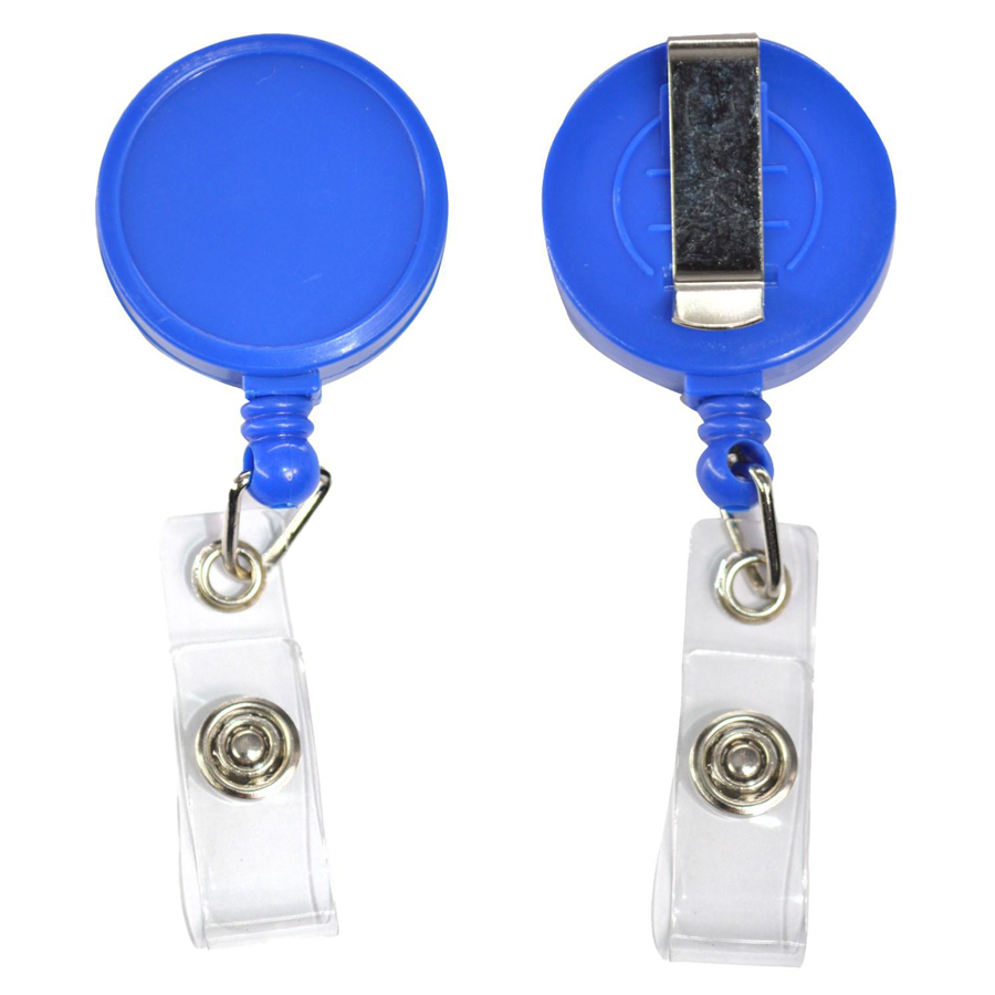 Large Circular Badge Reel w/ Belt Clip 4