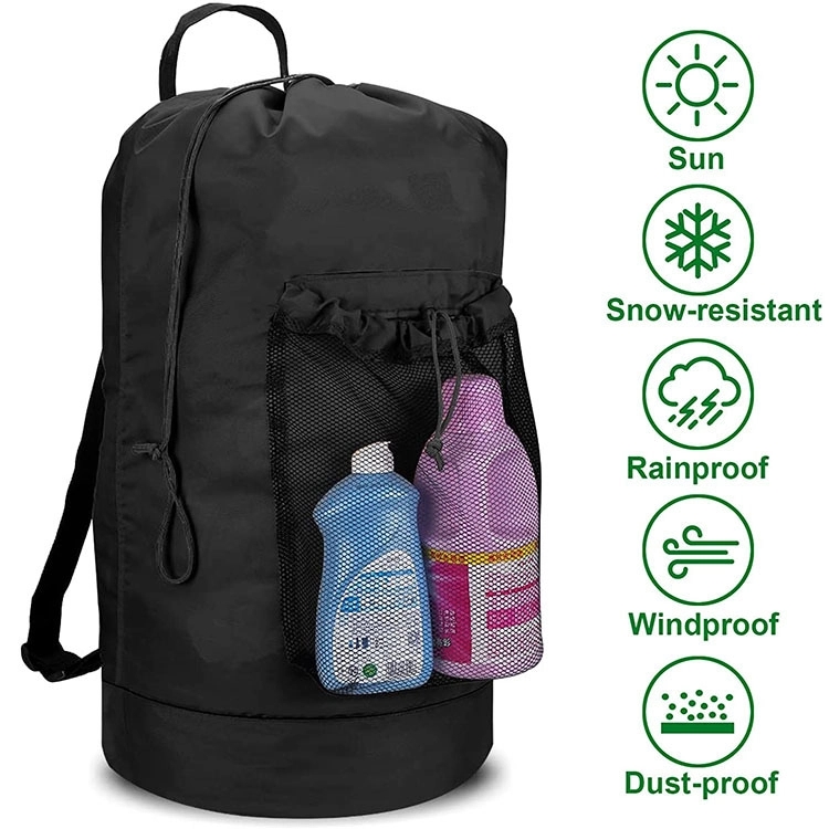 Laundry Bag With Mesh Pouch 3