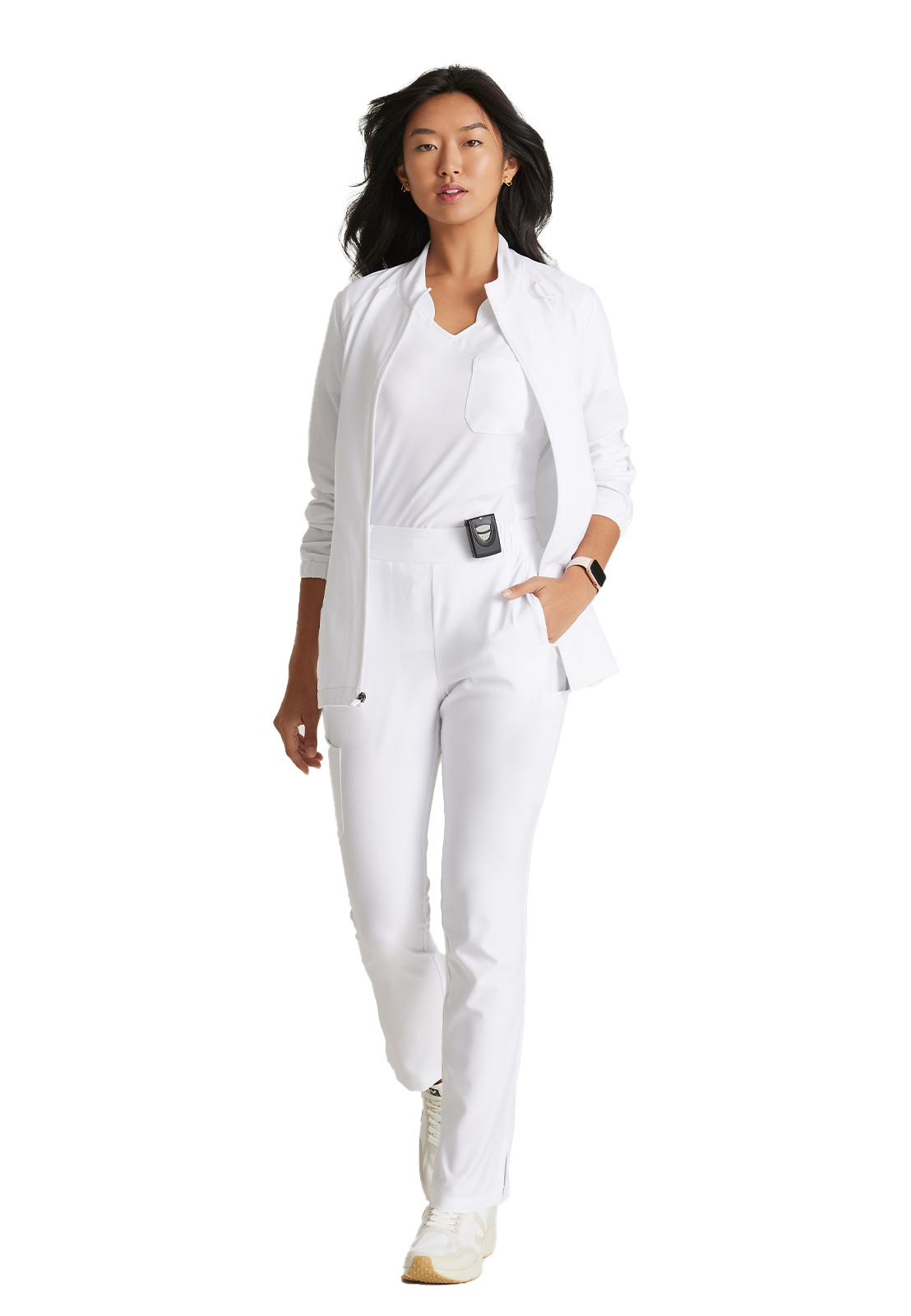 Grey's Anatomy Evolve Stretch - Women's Three-Pocket Virtue Warm-Up Scrub Jacket 34