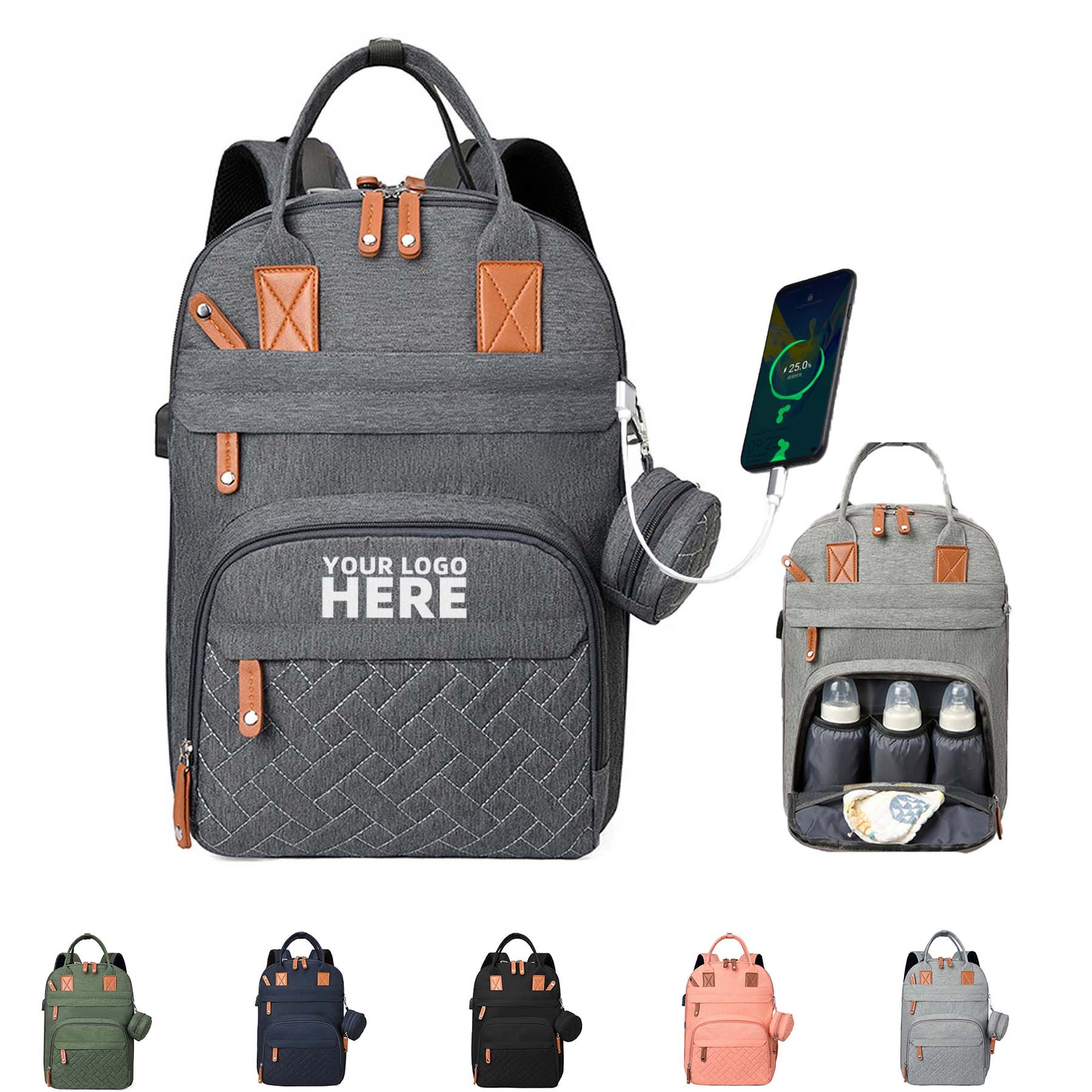 Baby Diaper Backpack 2