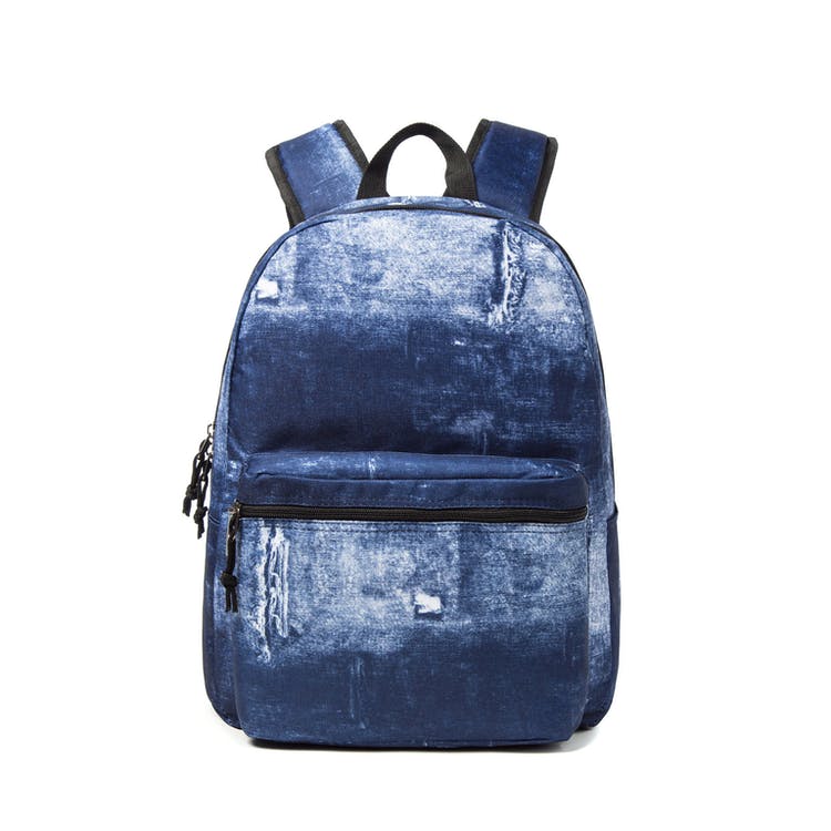 18" Classic Backpacks - Denim Print 1