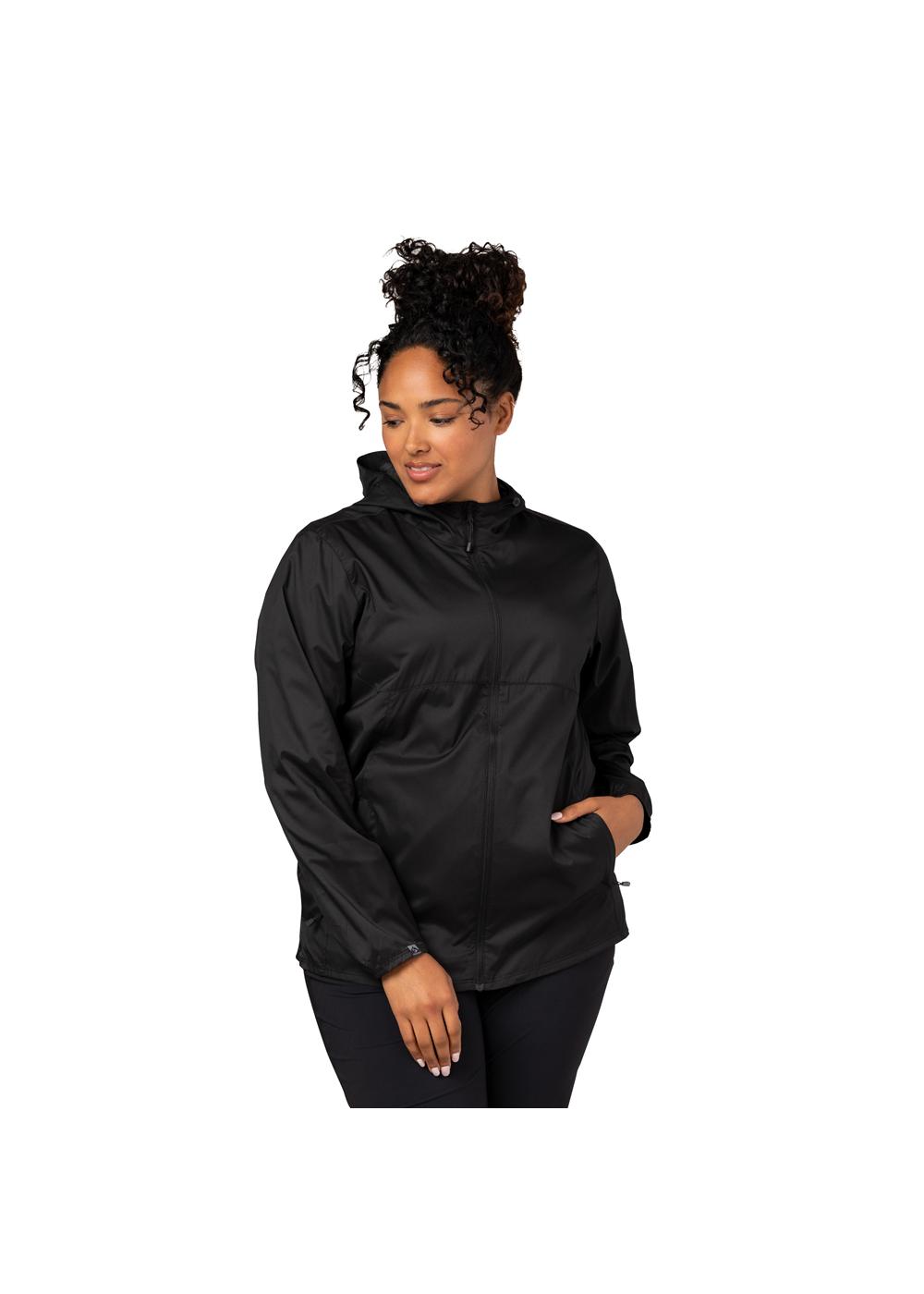 Storm Creek Women's Idealist Water-Resistant Full Zip Hooded Windbreaker