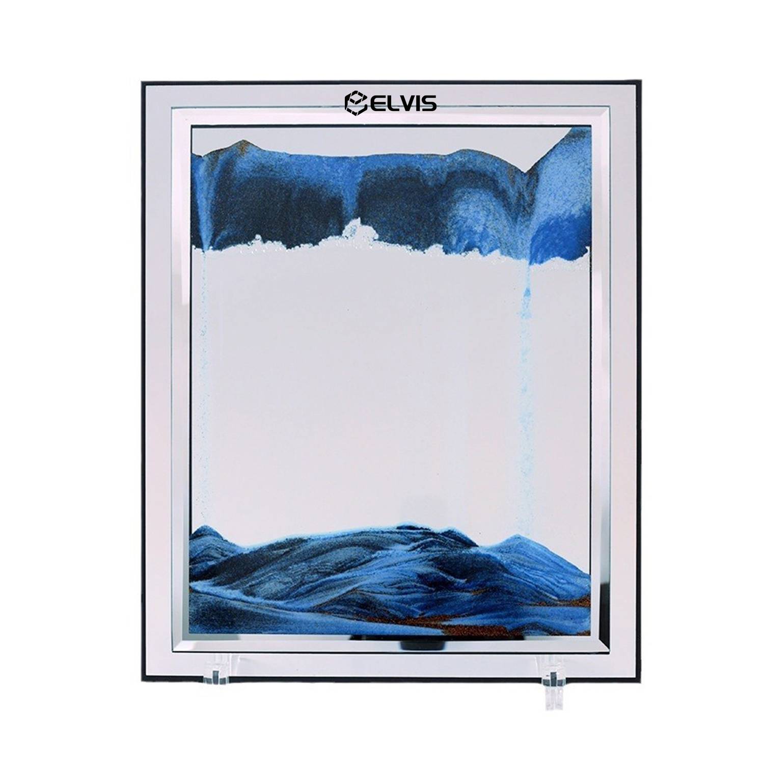 3D Mirror Edge Square Quicksand Painting Ornament 10