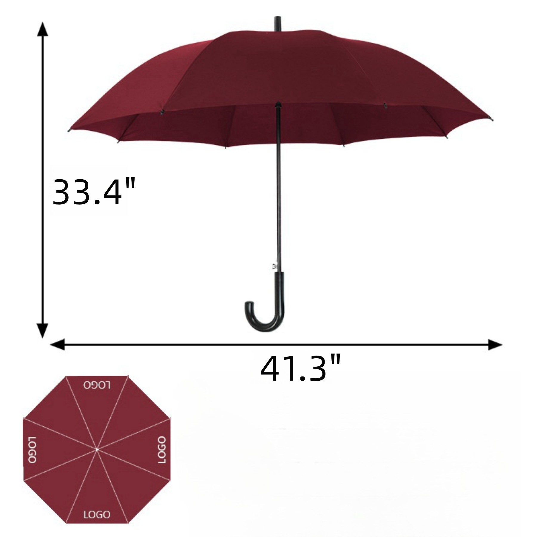 Straight Rod Umbrella 1