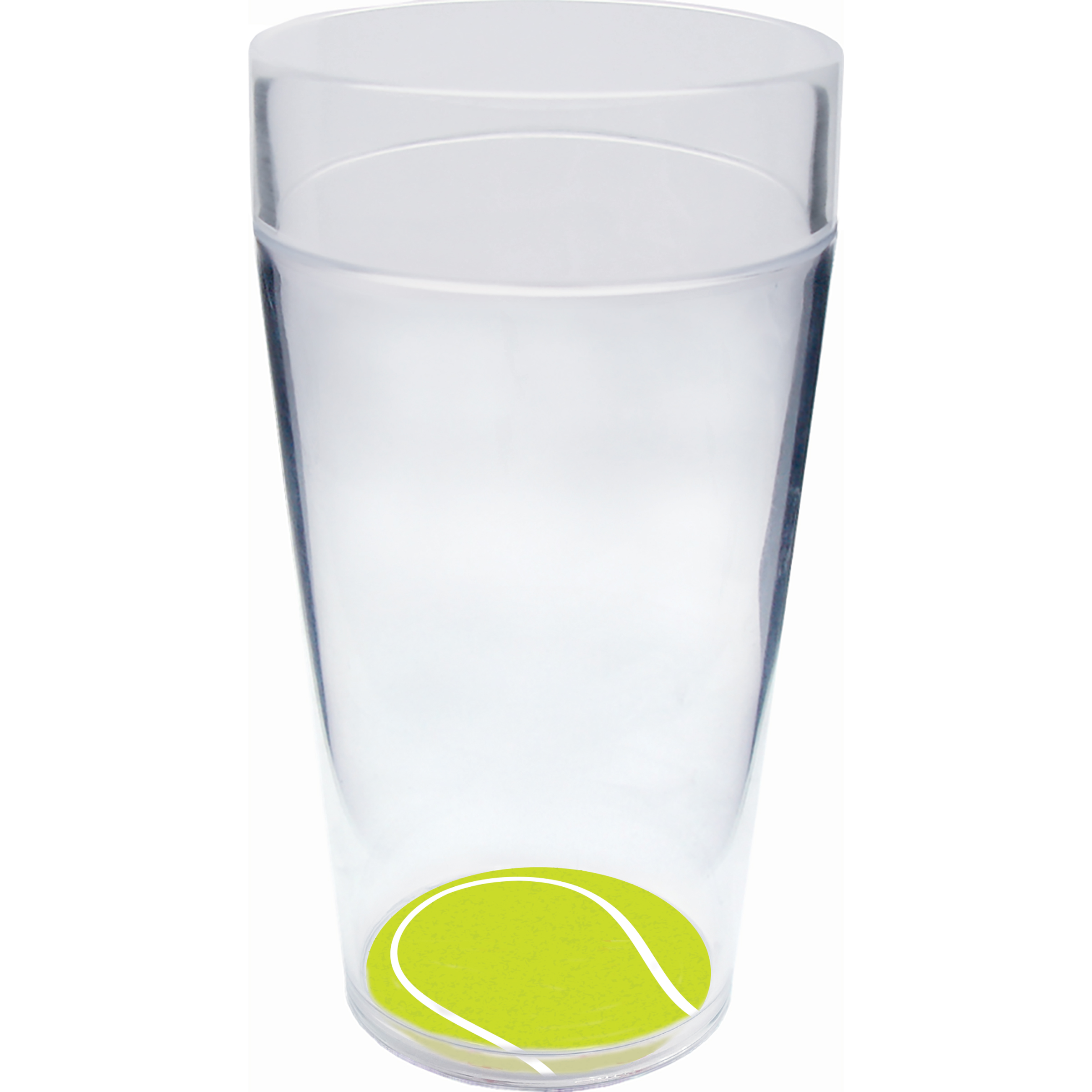 20oz Sports Themed Colored Rim Cup 11
