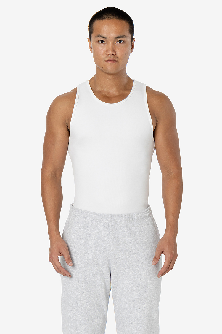 2x1 Cotton Spandex Rib Tank 2