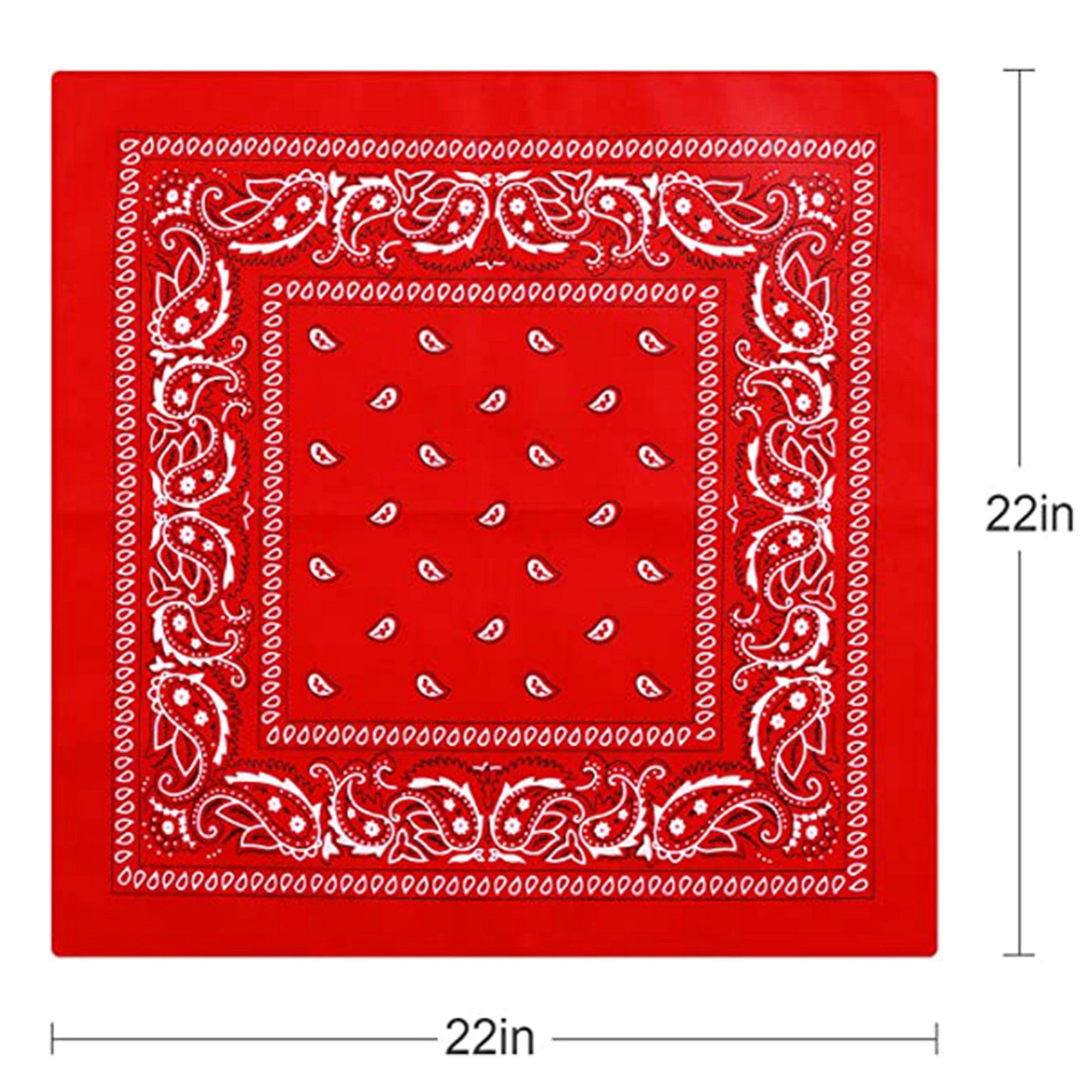 22 Inch Digital Printing Bandana 4