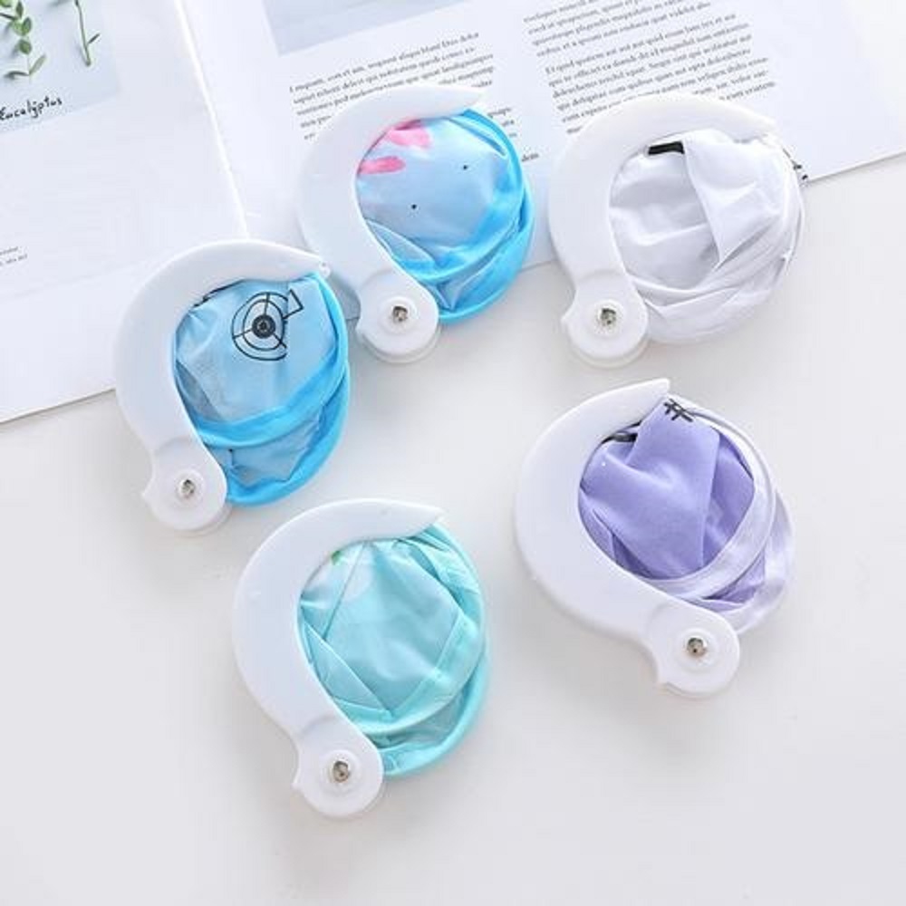 Round Foldable Hand Fan 3