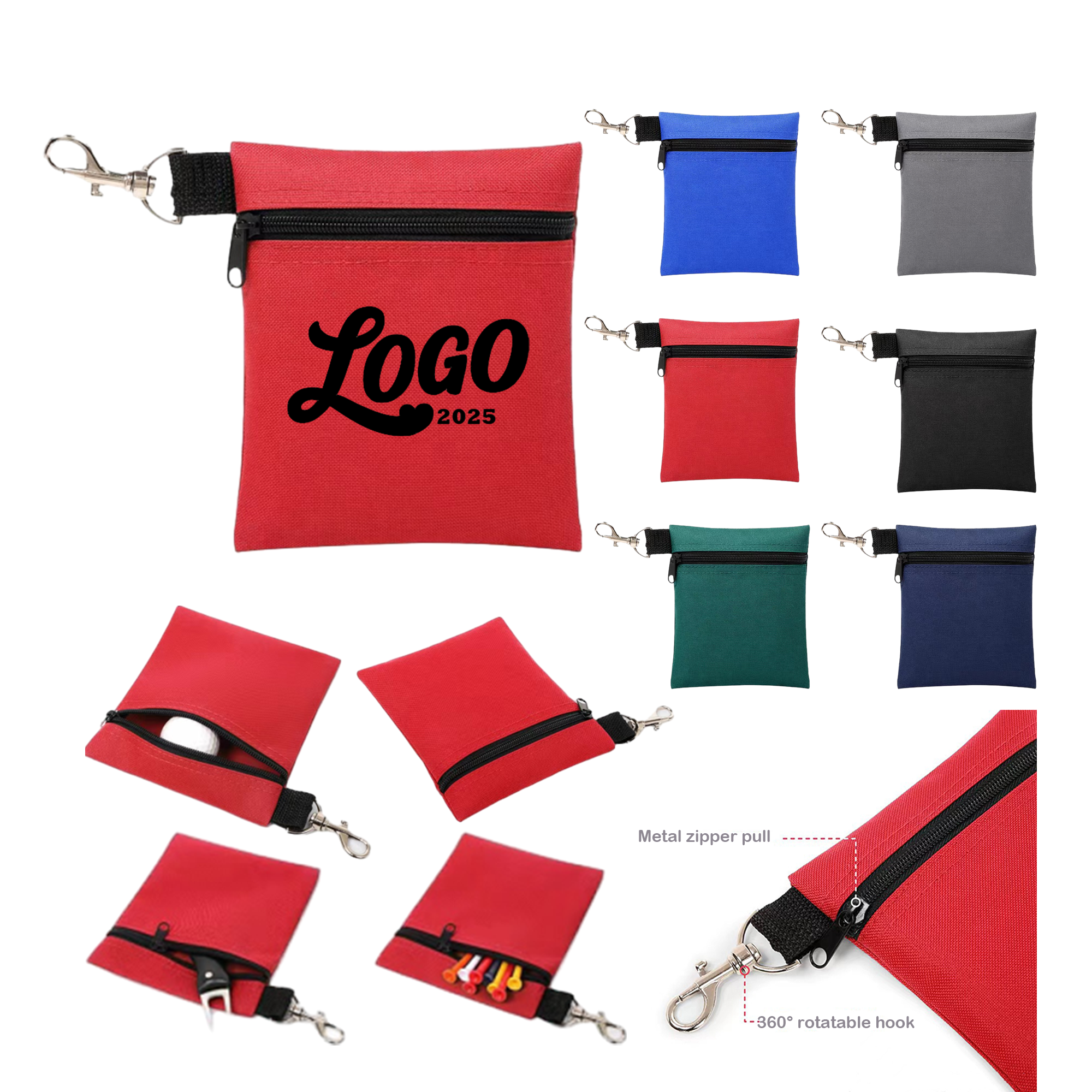 Golf Storage Bag With Hanging Buckle 2