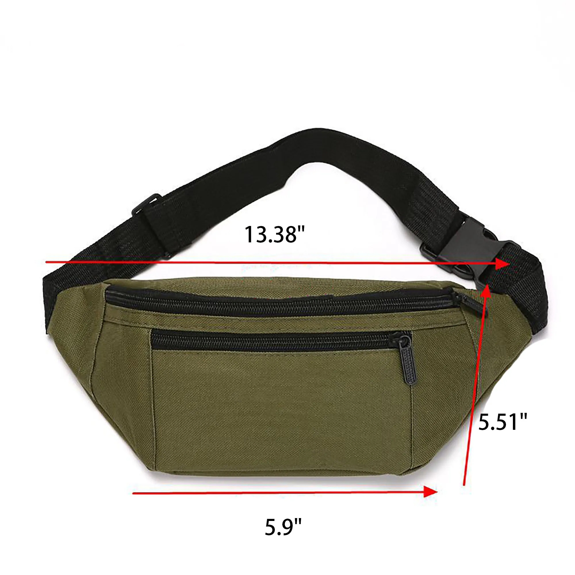 Dog Walking Casual Travel Sport Workout Waist Bag 5