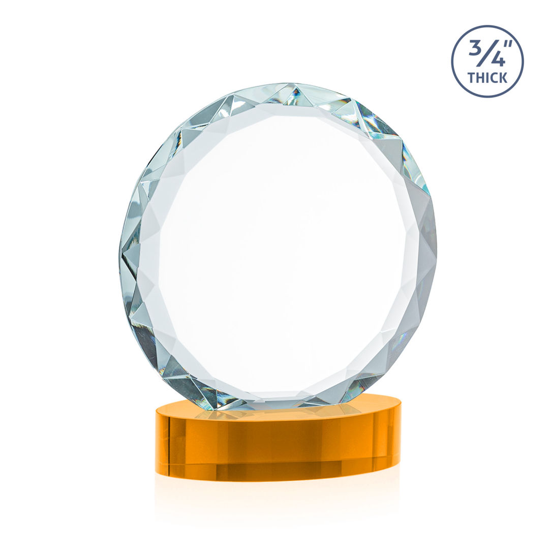 Centura VividPrint™ Award on Alberton Base - Amber 2