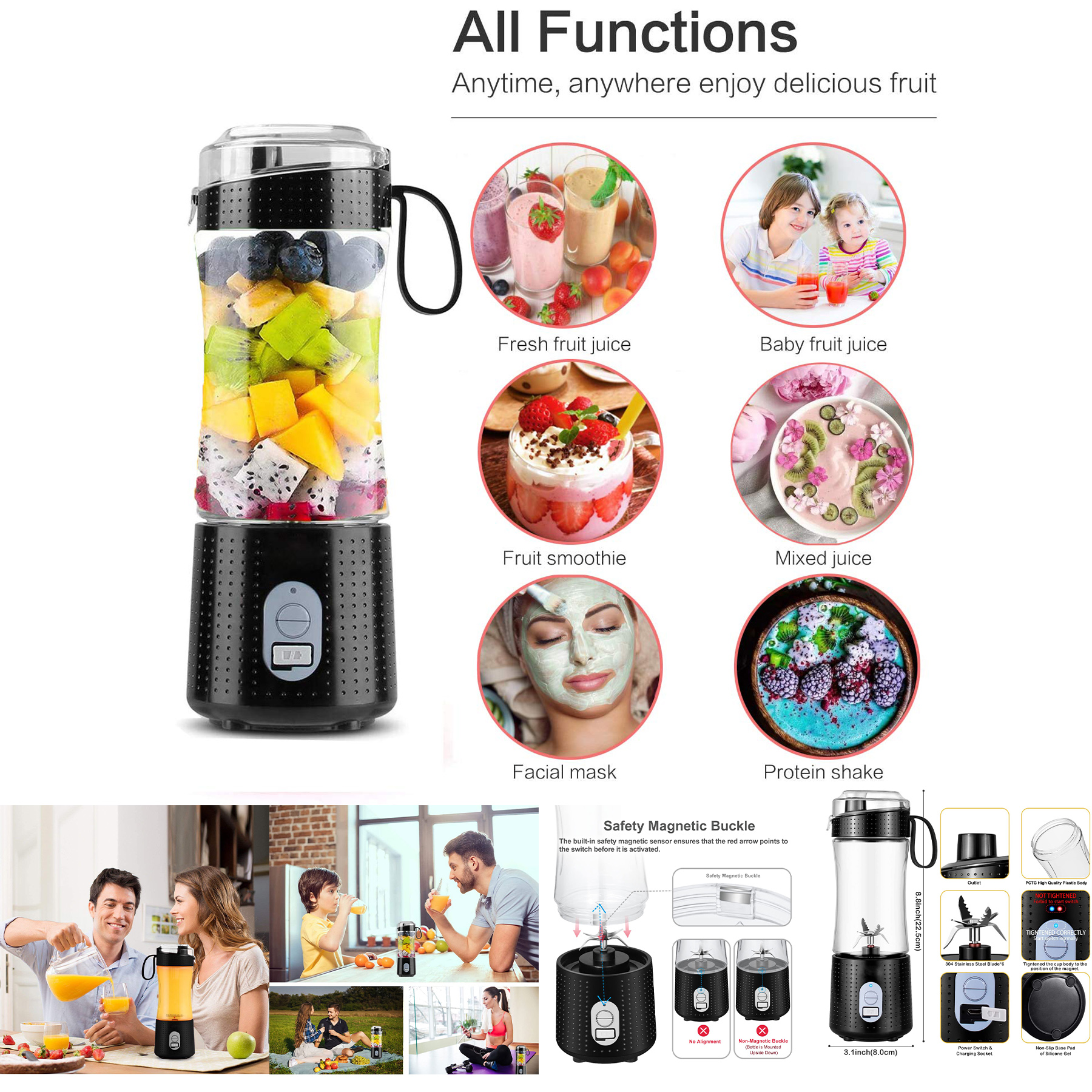 Portable Mini Blender 2