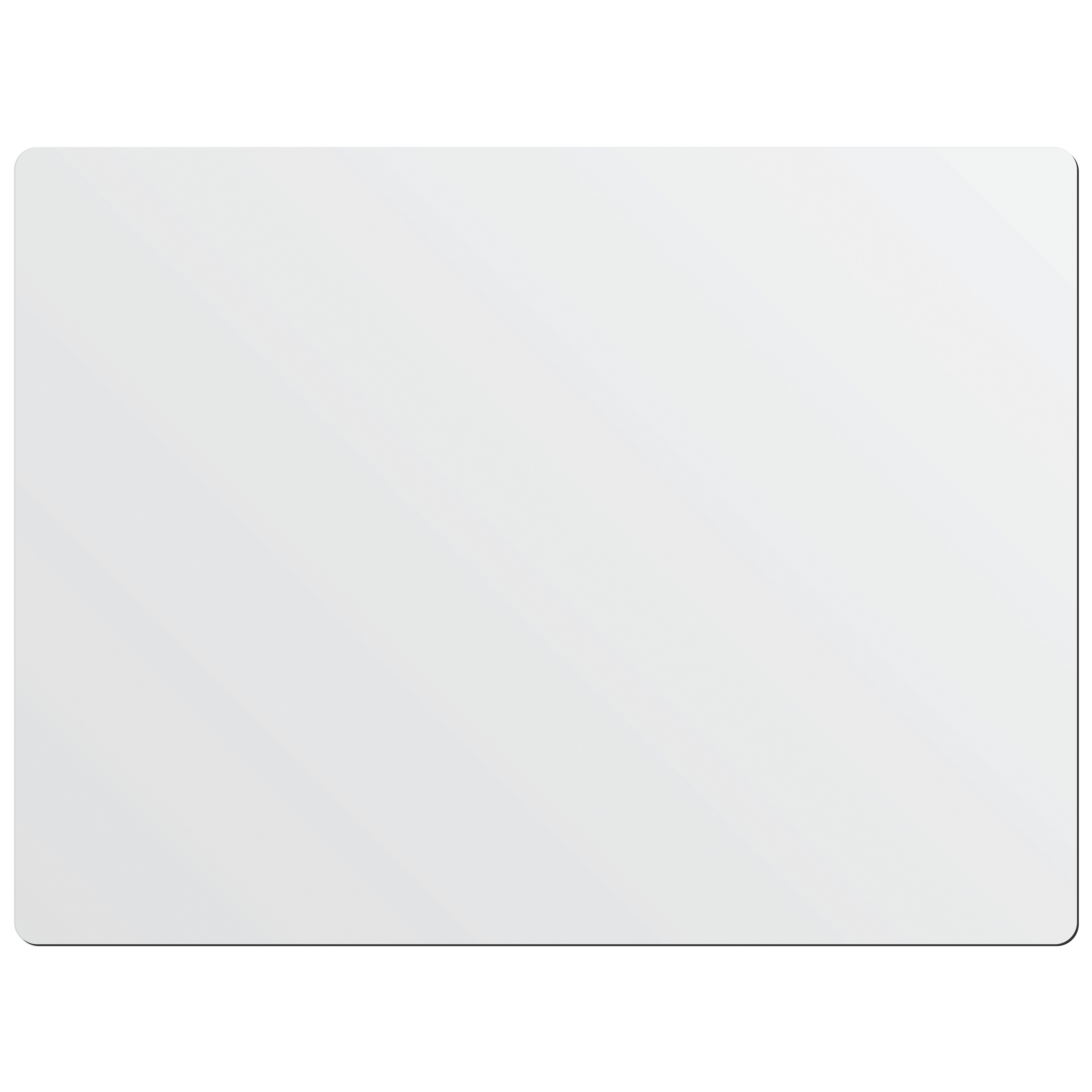 Cardstock Counter Mats with clear matte lamination & 3/32" rubber backing (18" x 24"), 4CP 1