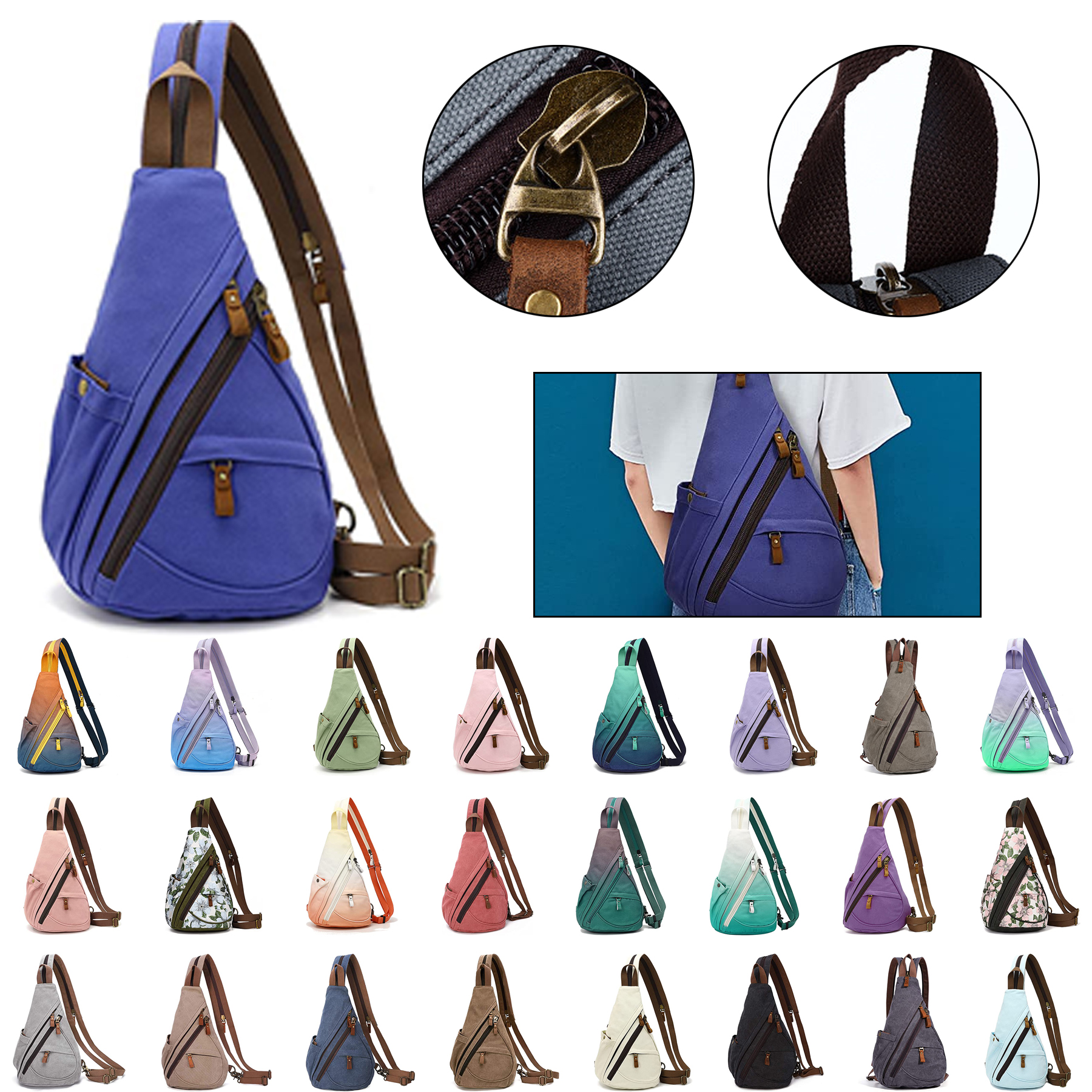 Canvas Sling Bag 2