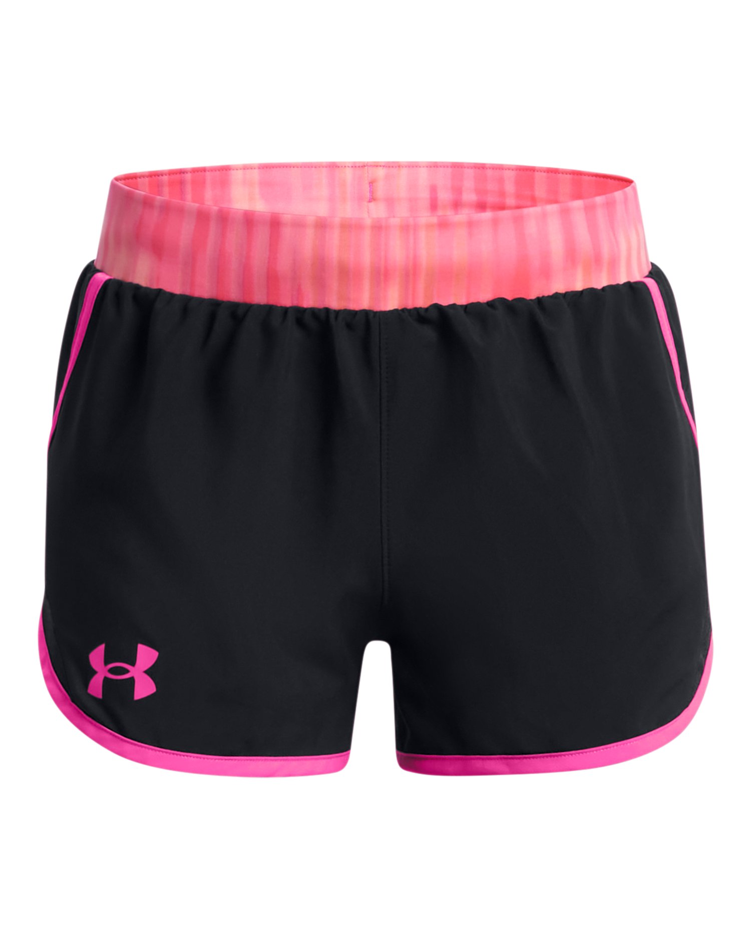 UA Fly-By Printed Girls' Shorts 3