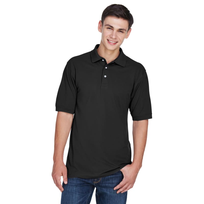 Harriton Men's Tall 5.6 Oz. Easy Blend™ Polo 11