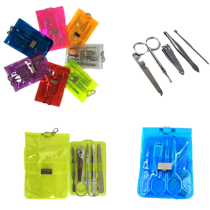 Translucent 5-piece Vinyl Manicure Kit 1