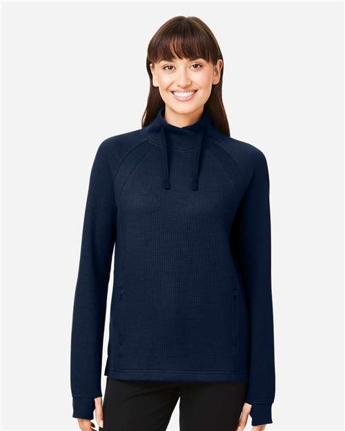 Women's Rhythm Waffle Cross-Neck Pullover - NE200W 29