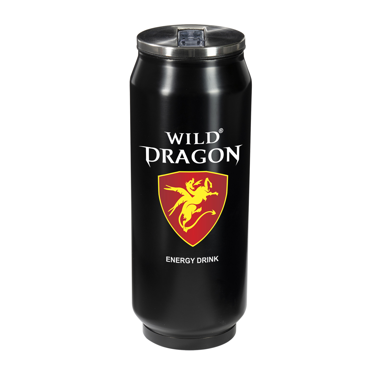 17 oz Vacuum Can with Straw 6