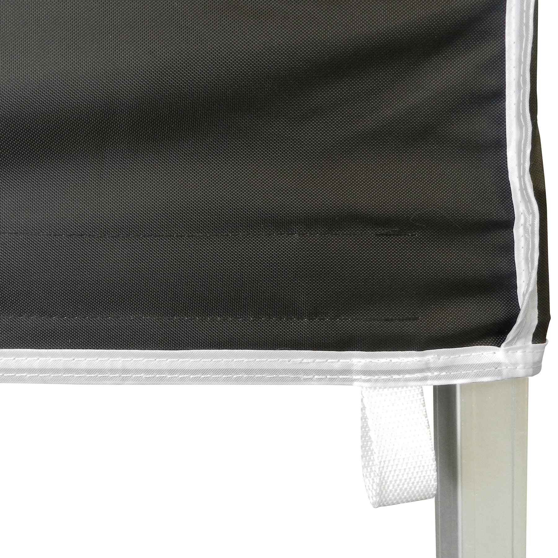 10' Square Canopy Tent W/One Full Double Sided Wall and Two Double Sided Half Walls 9