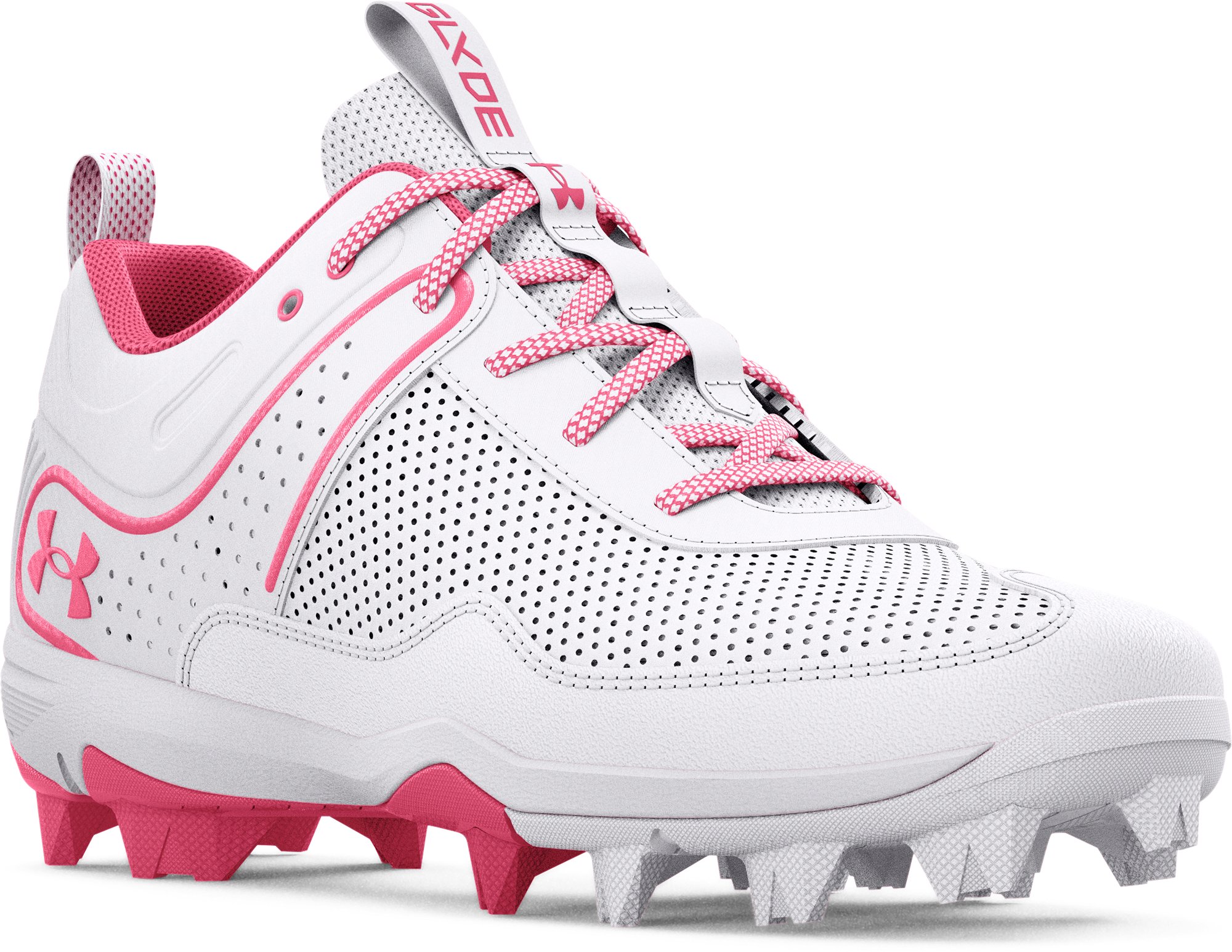 Girls' UA Glyde RM Jr. Softball Cleats 2