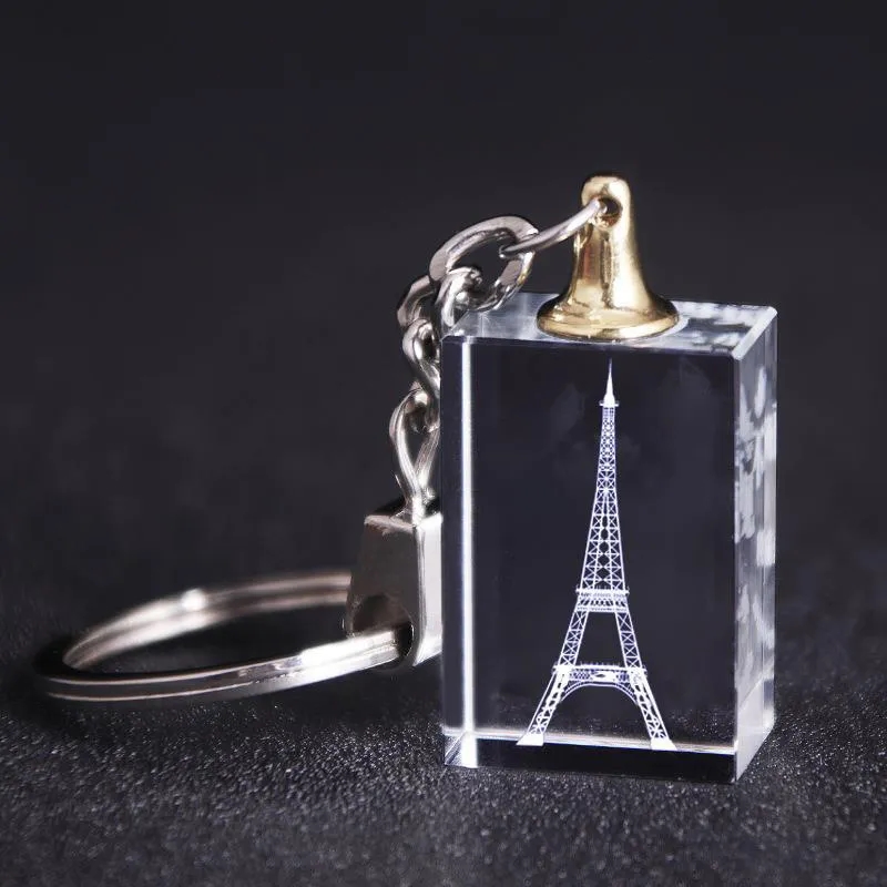 Beautiful luminous crystal commemorative pendant,key chain 2