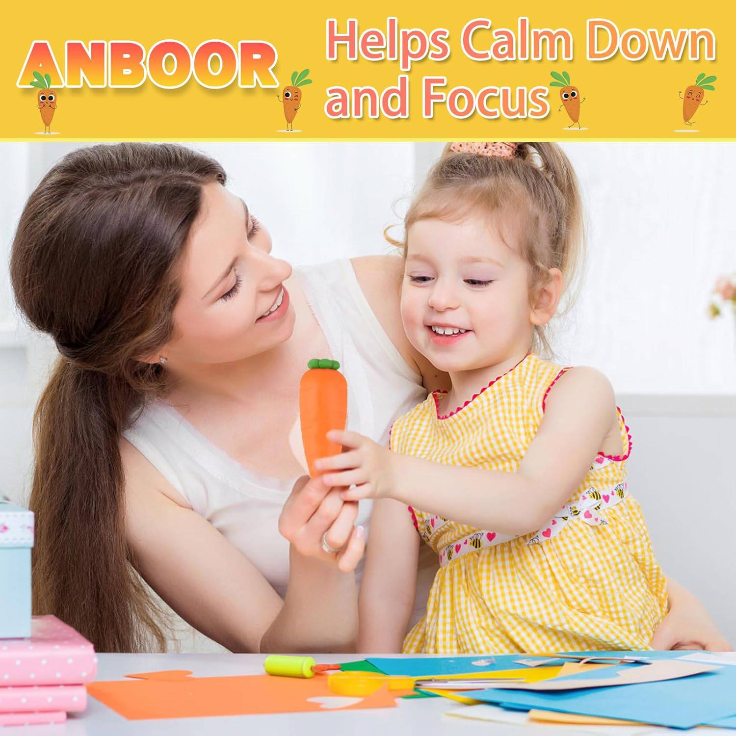 Carrot Stress Reliever 7